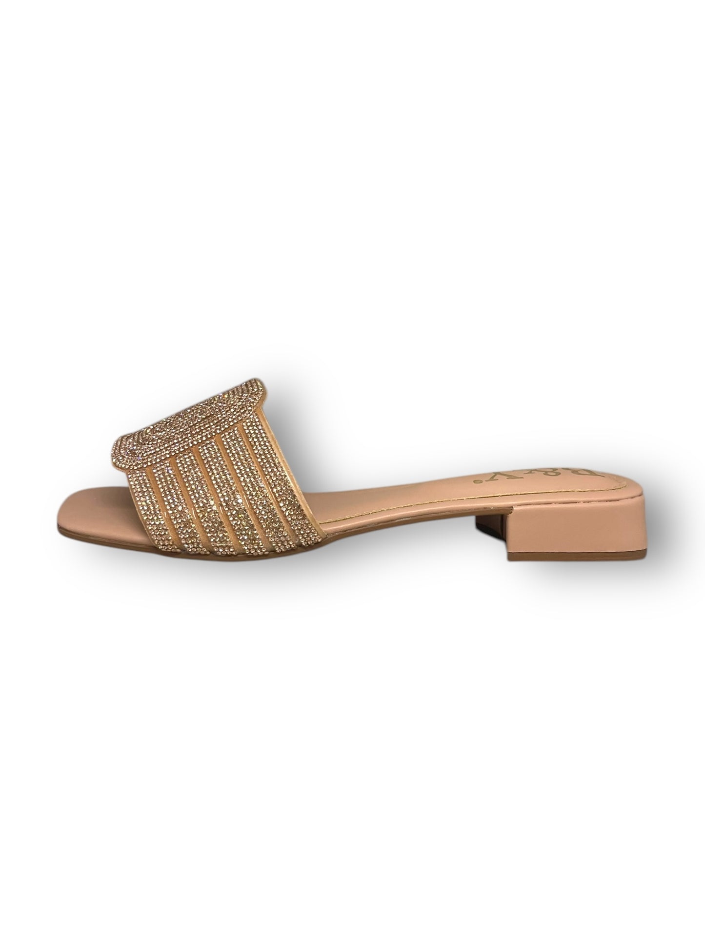 Tamanco 1231 Rosado Com Salto Bloco 3cm