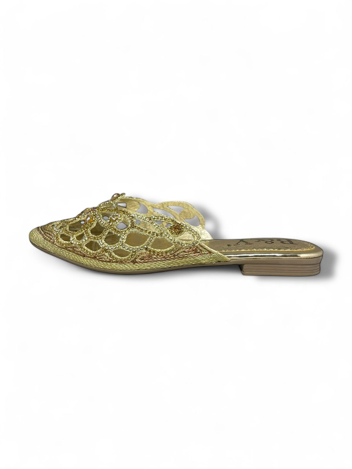 Mule 9180 Dourado Sem Salto