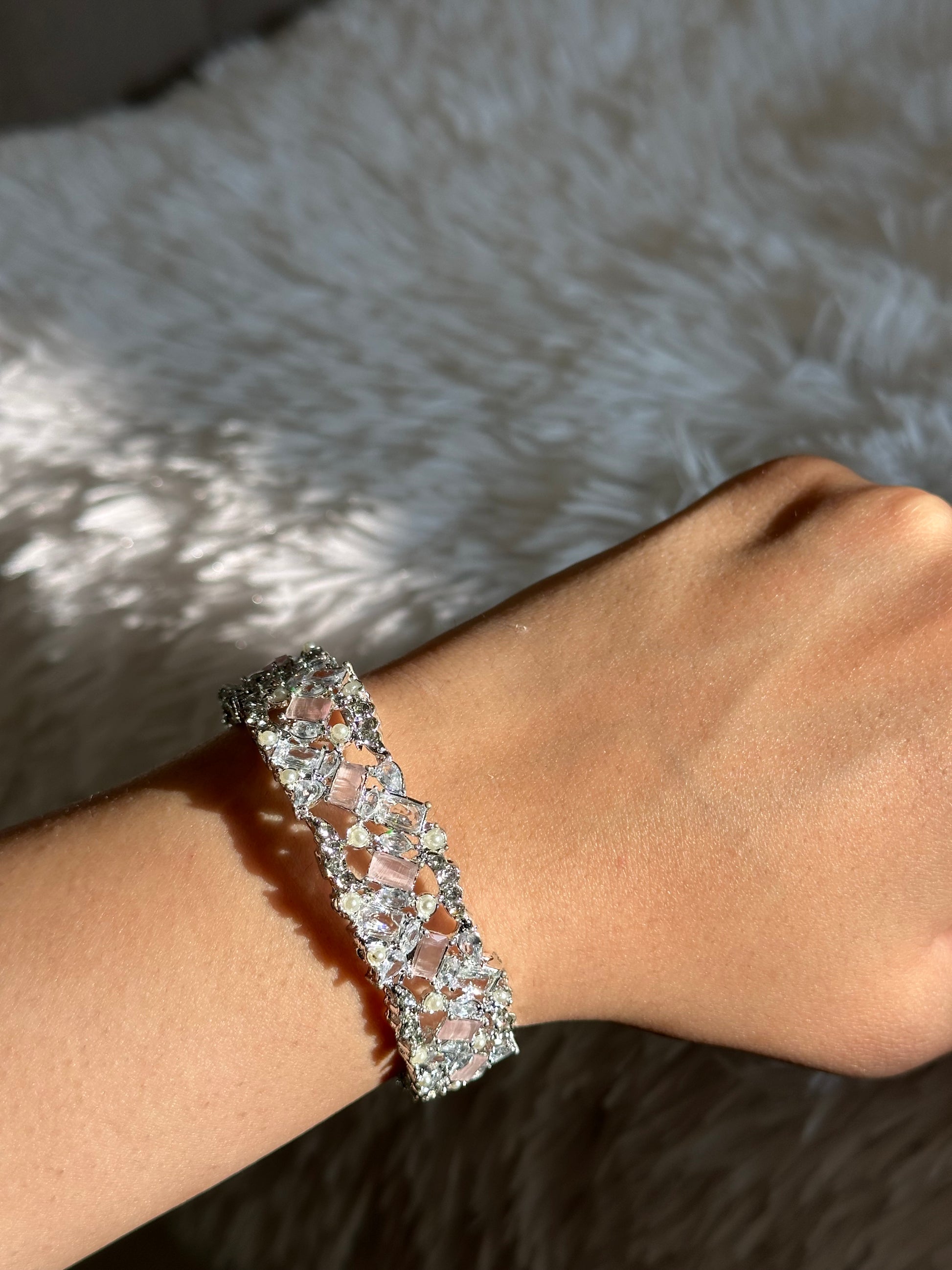 Bracelete Prata Semi Joia 001