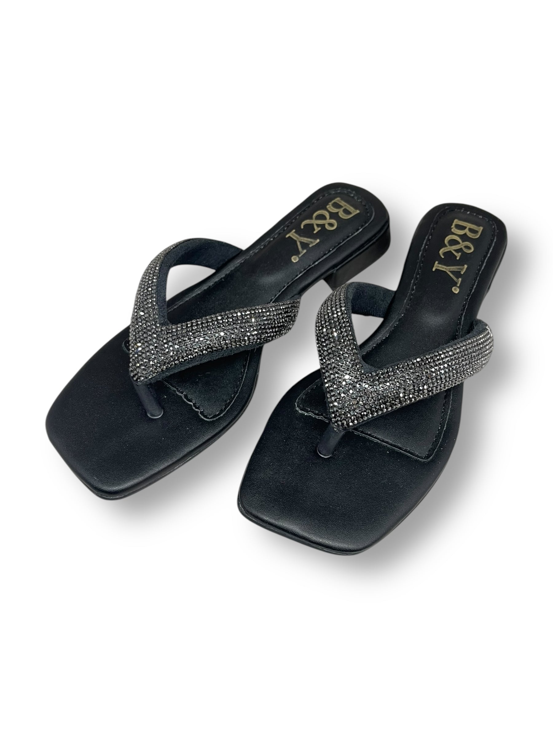 Chinelo 1222 Preto Salto Baixo