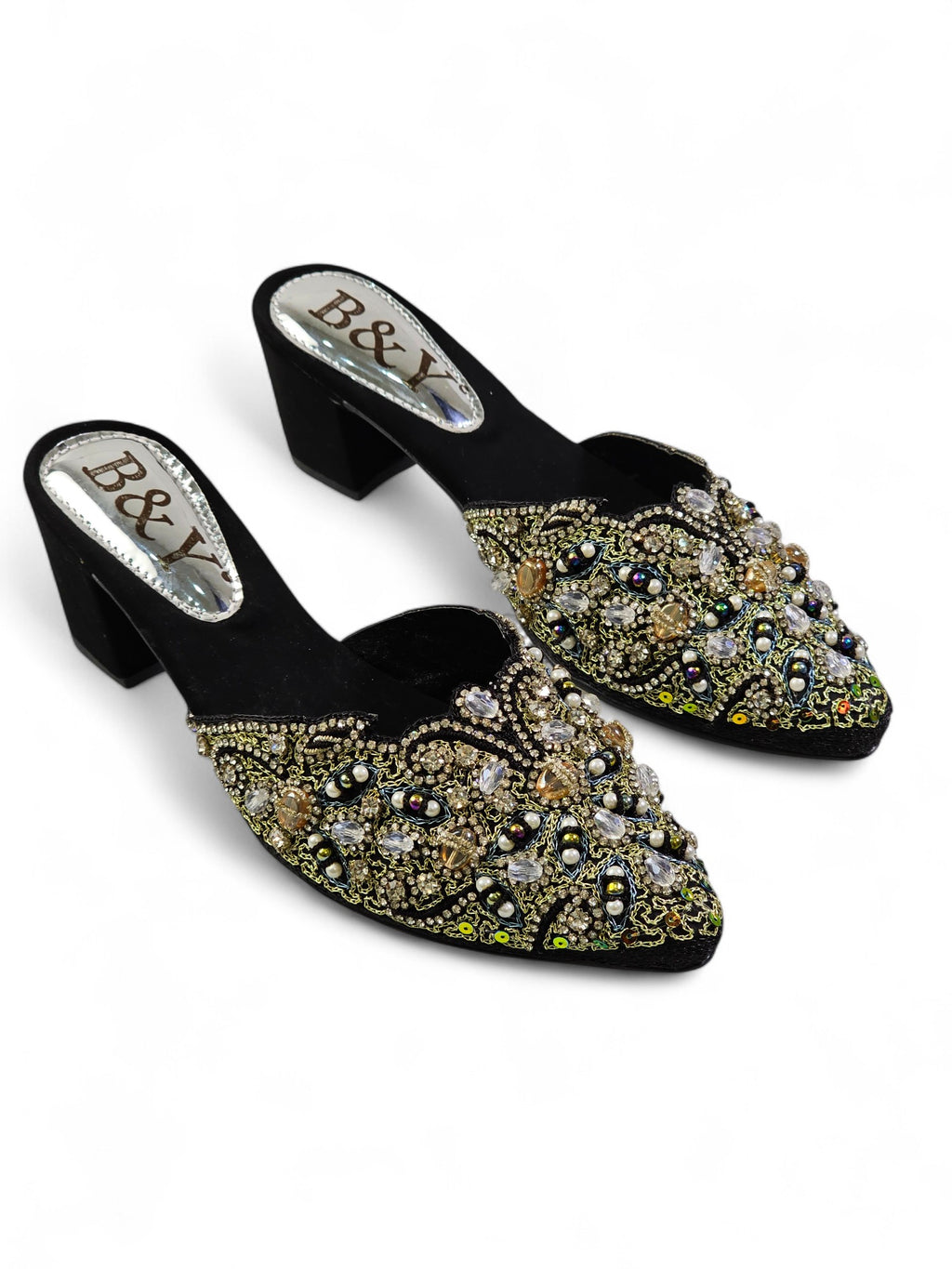 Mule 9212 Preto Salto Médio