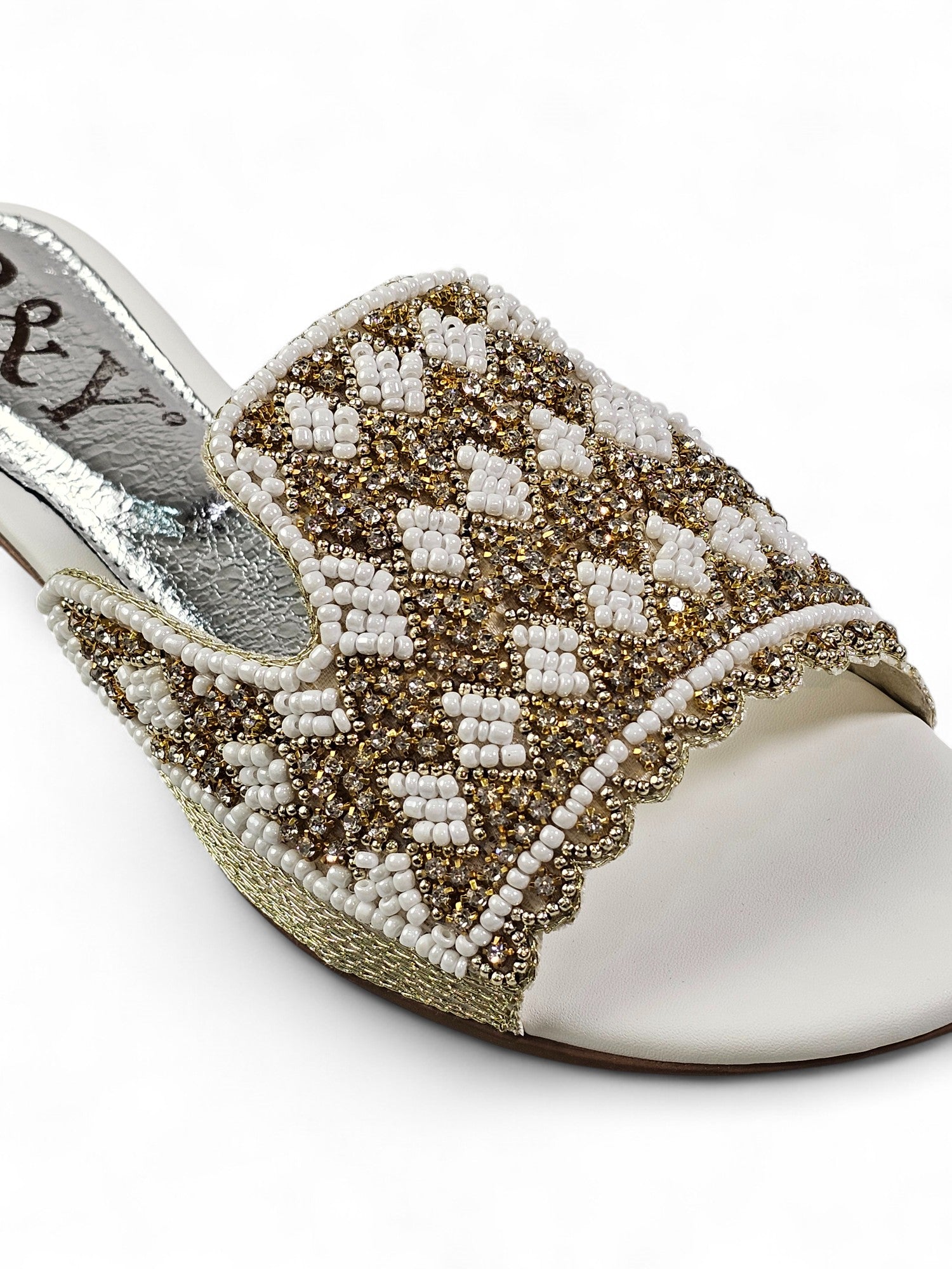 Tamanco 9134 Branco Salto Bloco