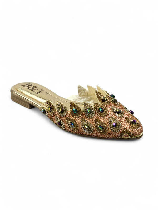 Mule 9217 Dourado Sem Salto