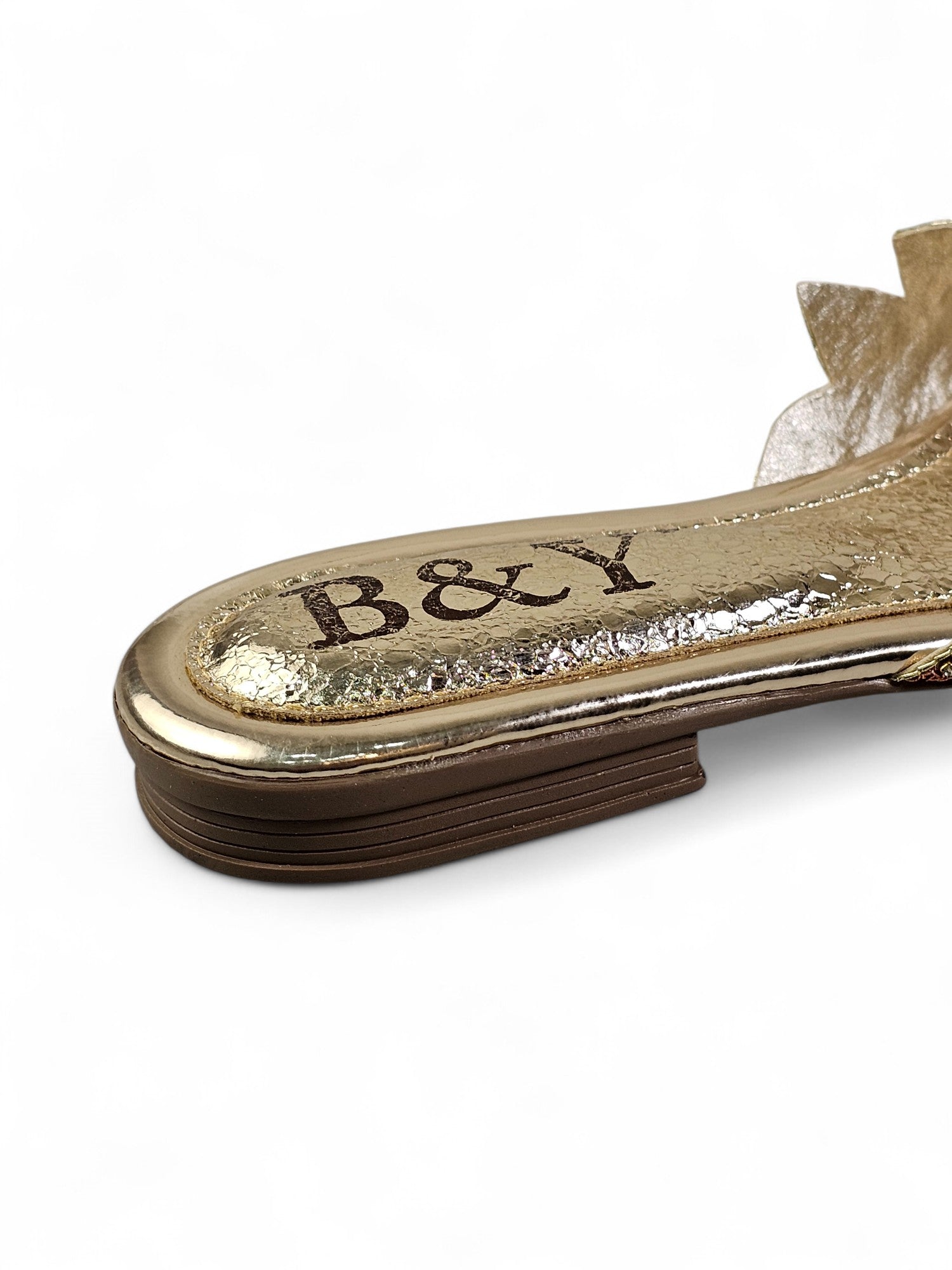 Mule 9217 Dourado Sem Salto