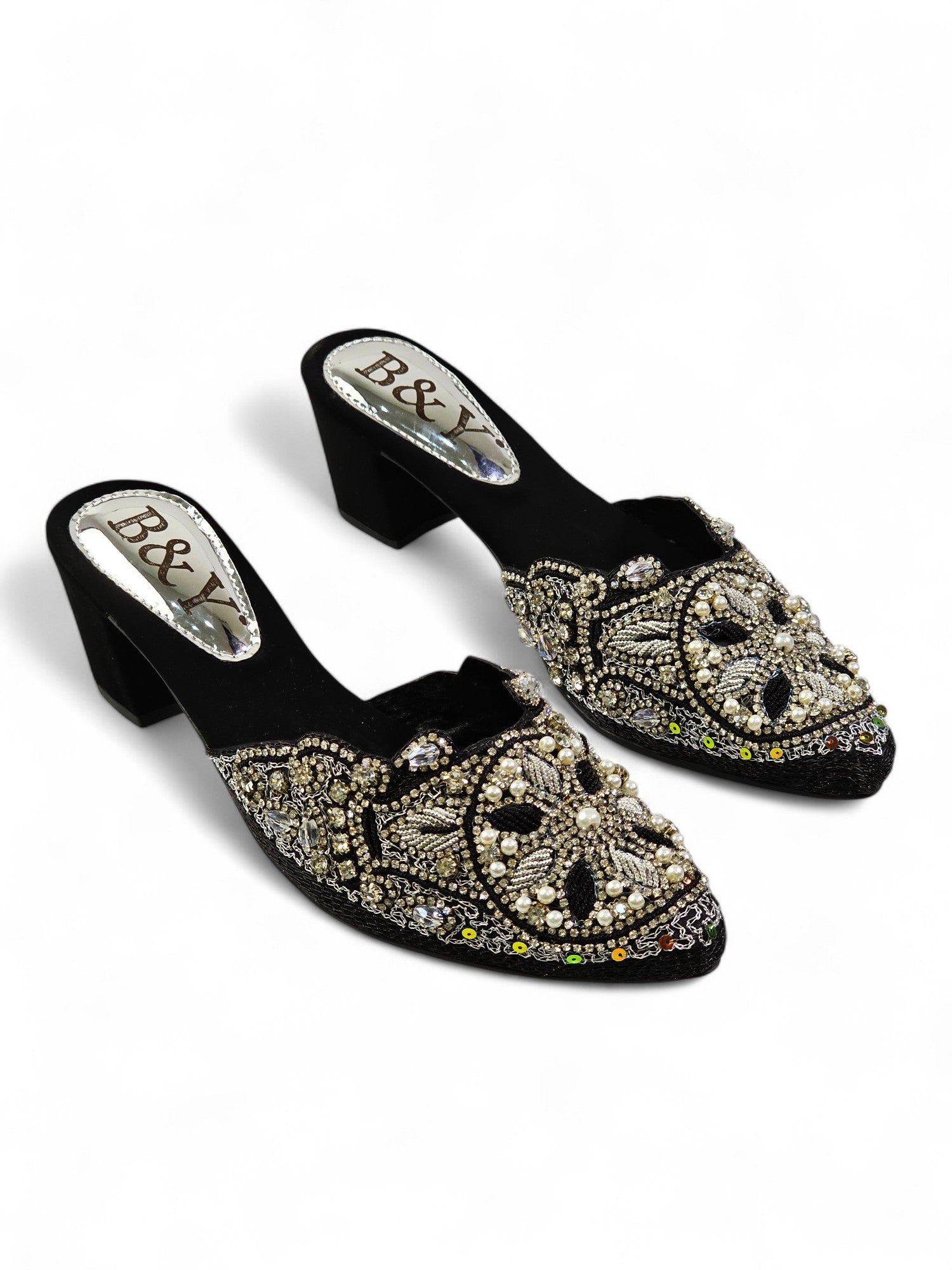 Mule 9210 Preto Salto Médio