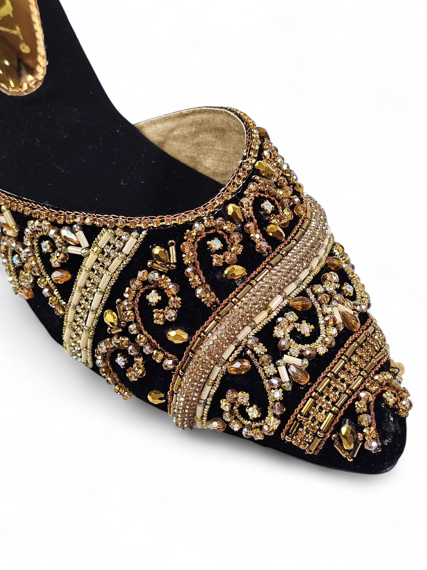 Mule 9532 Preto Salto Médio