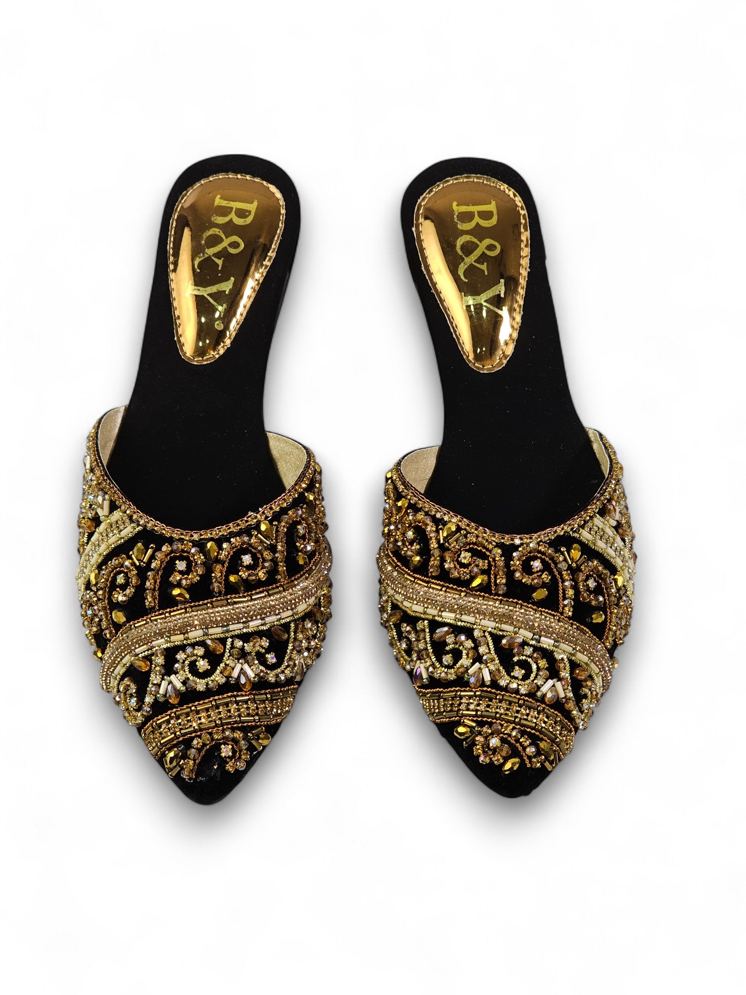 Mule 9532 Preto Salto Médio