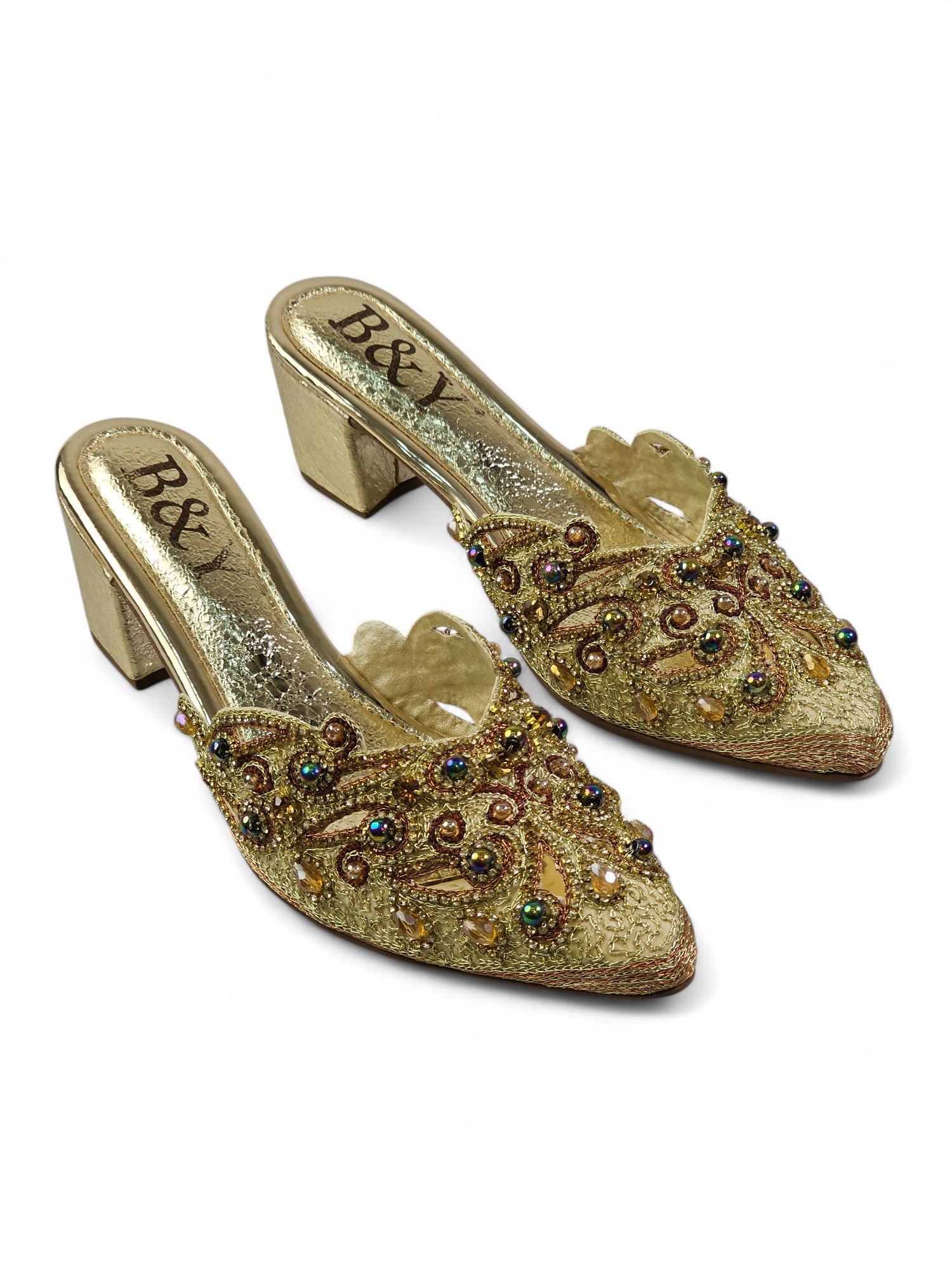 Mule 9697 Dourado Salto Médio