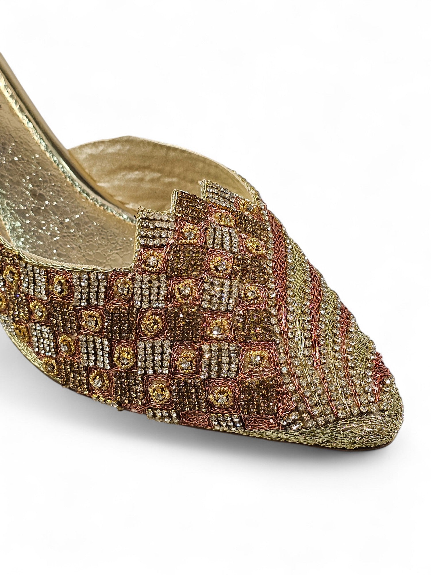 Mule 9375 Dourado Salto Médio