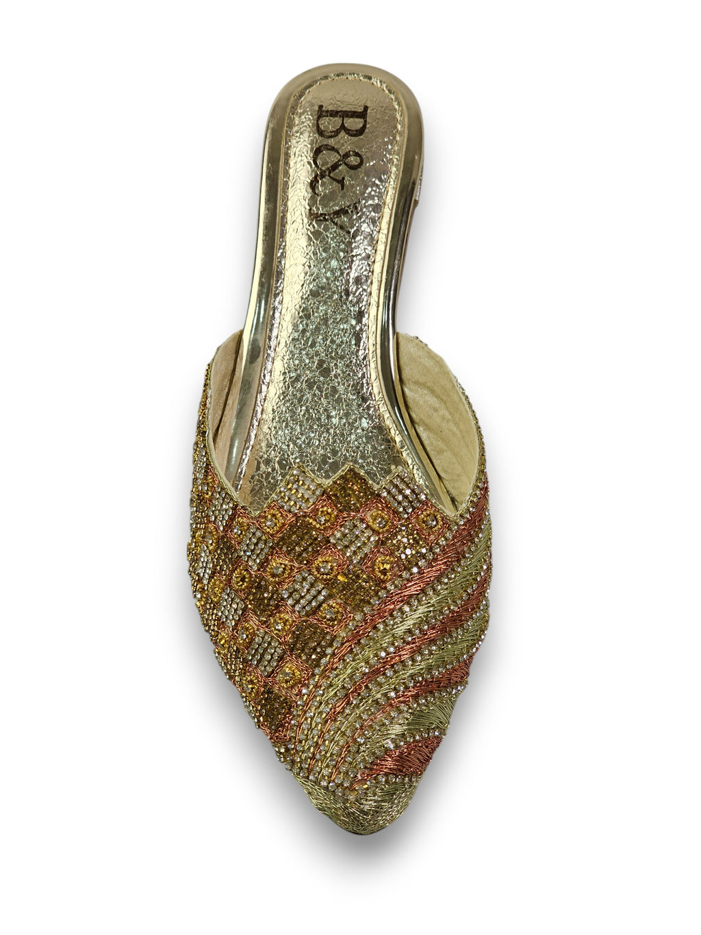 Mule 9375 Dourado Salto Médio