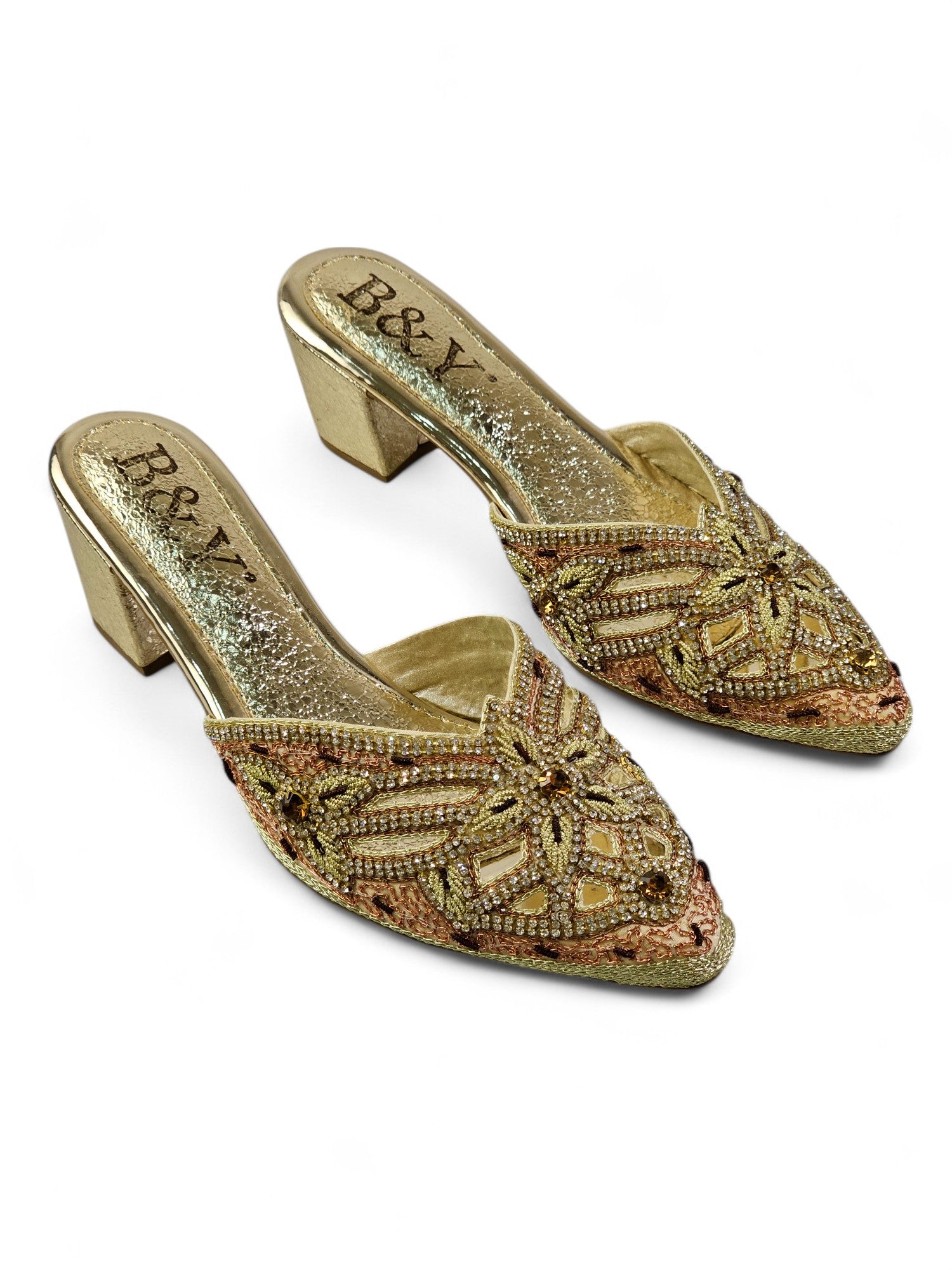 Mule 9203 Dourado Salto Médio