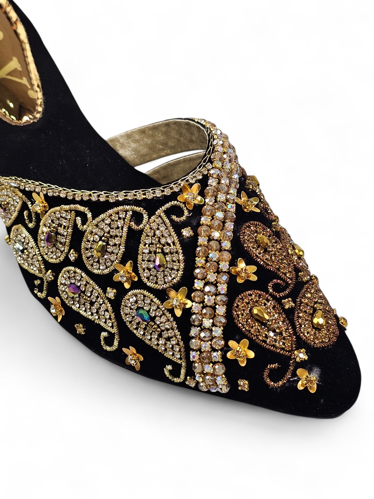 Mule 9506 Preto Salto Médio