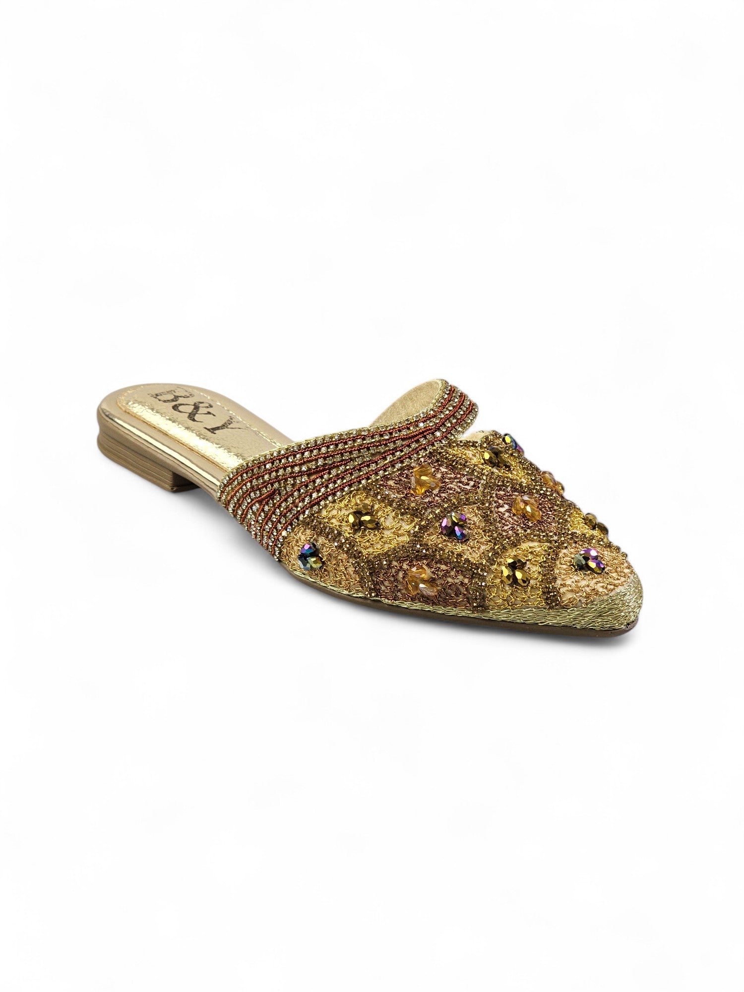 Mule 9505 Dourado Sem Salto