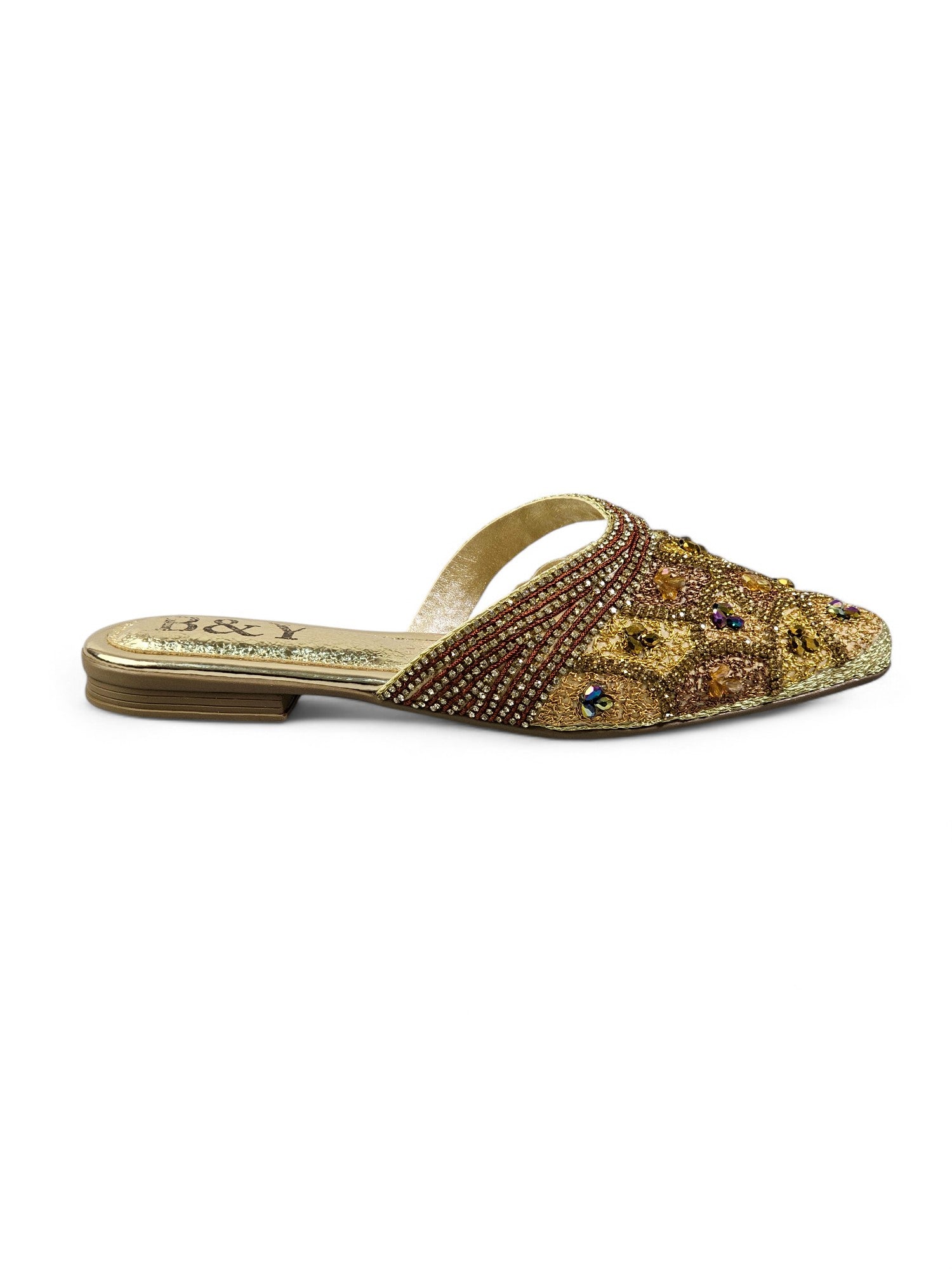 Mule 9505 Dourado Sem Salto