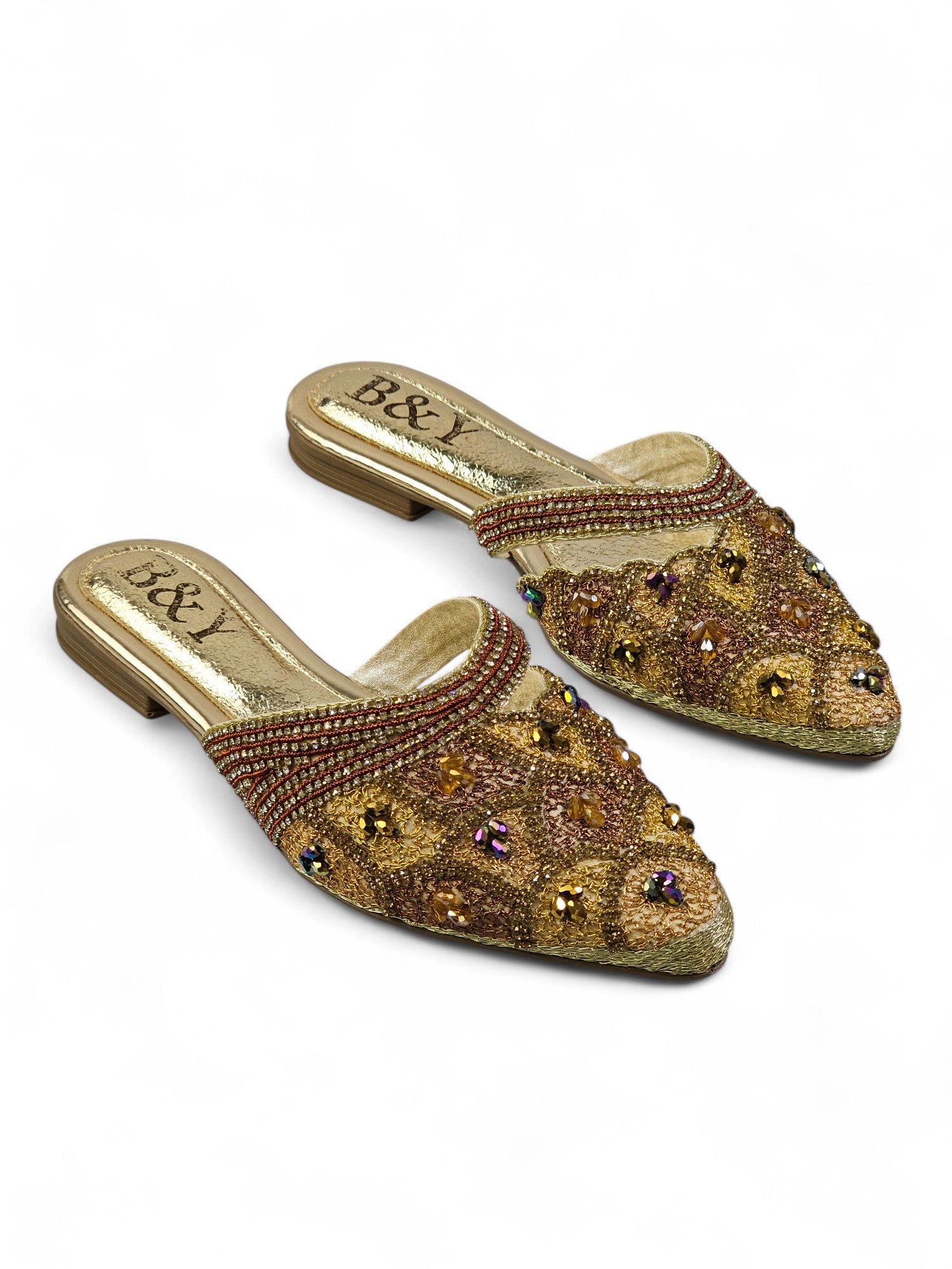 Mule 9505 Dourado Sem Salto