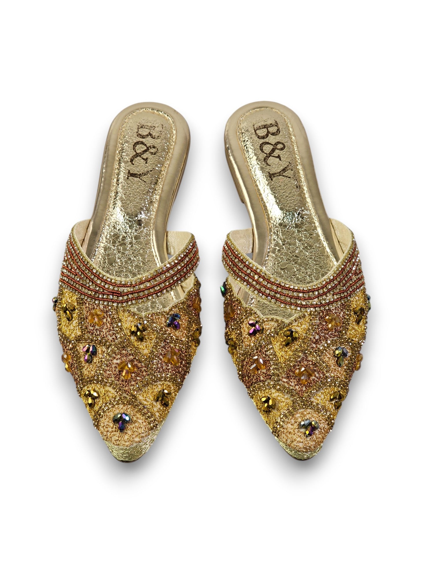 Mule 9505 Dourado Sem Salto