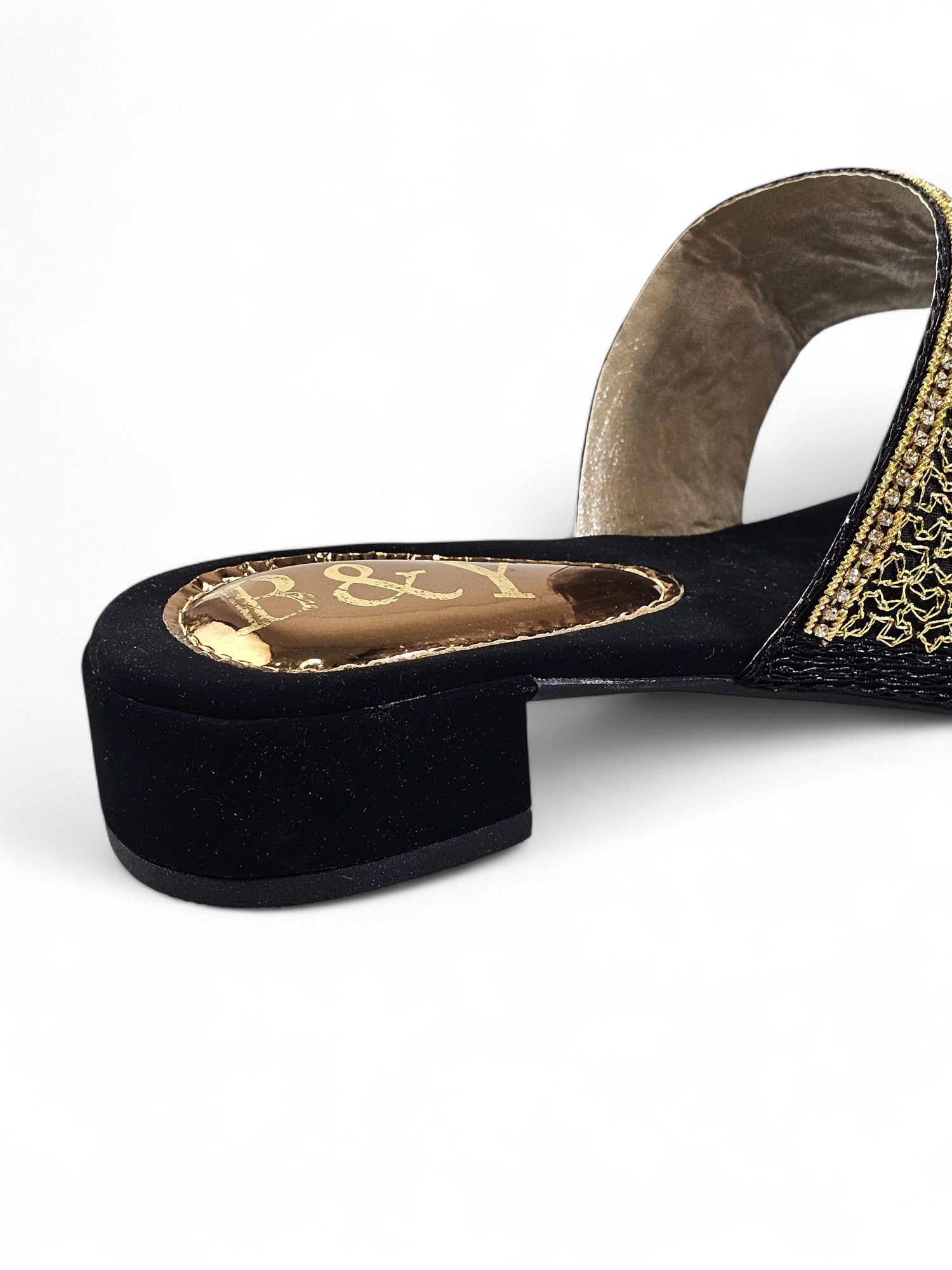 Chinelo 9441 Preto Salto Bloco