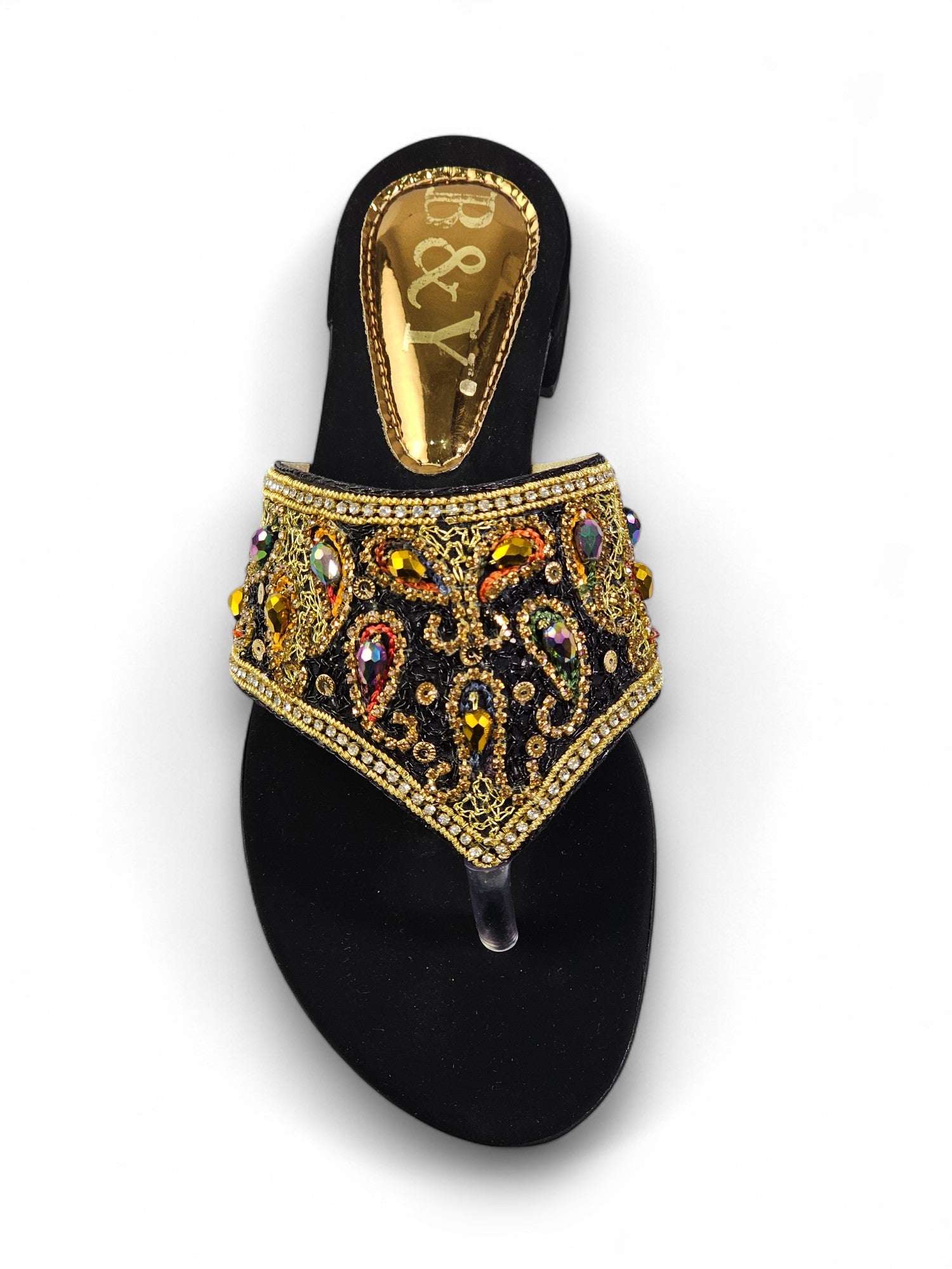 Chinelo 9441 Preto Salto Bloco