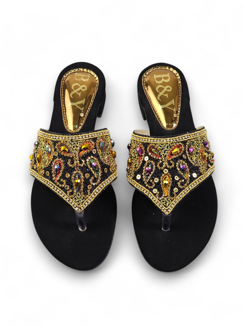 Chinelo 9441 Preto Salto Bloco