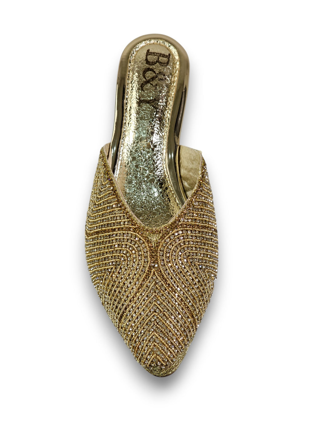 Mule 9797 Dourado Salto Médio