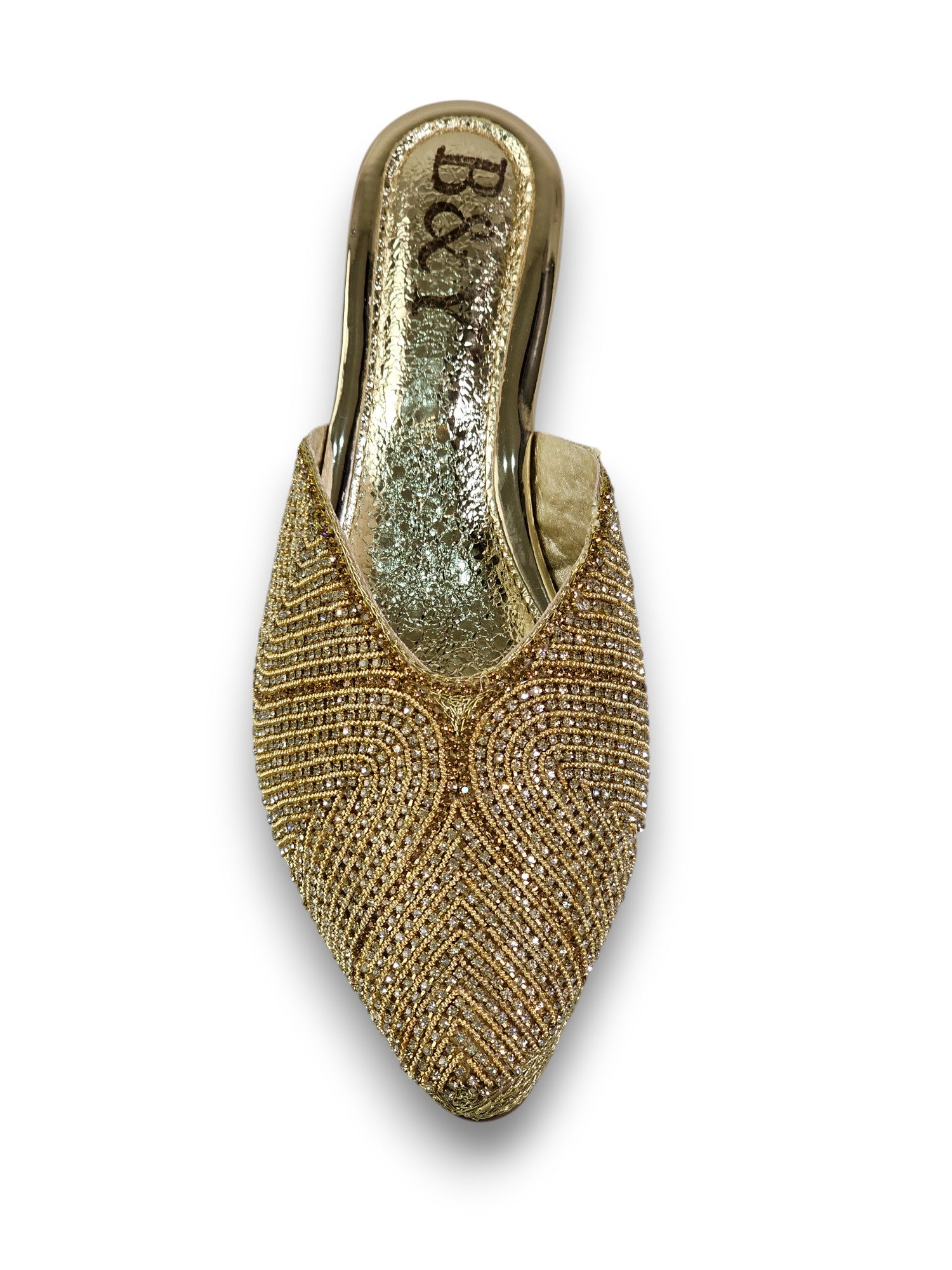 Mule 9797 Dourado Salto Médio