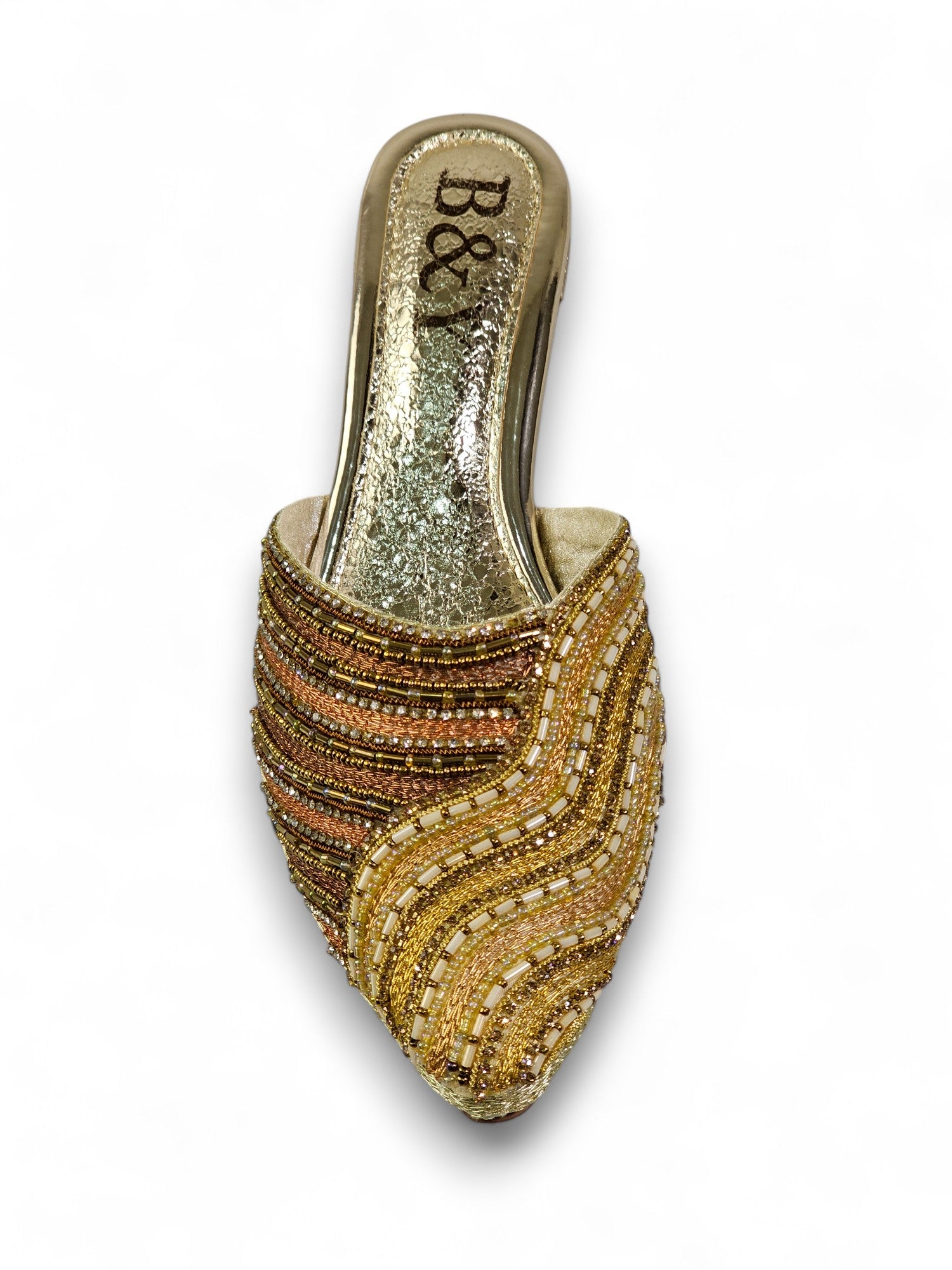 Mule 9563 Dourado Salto Médio