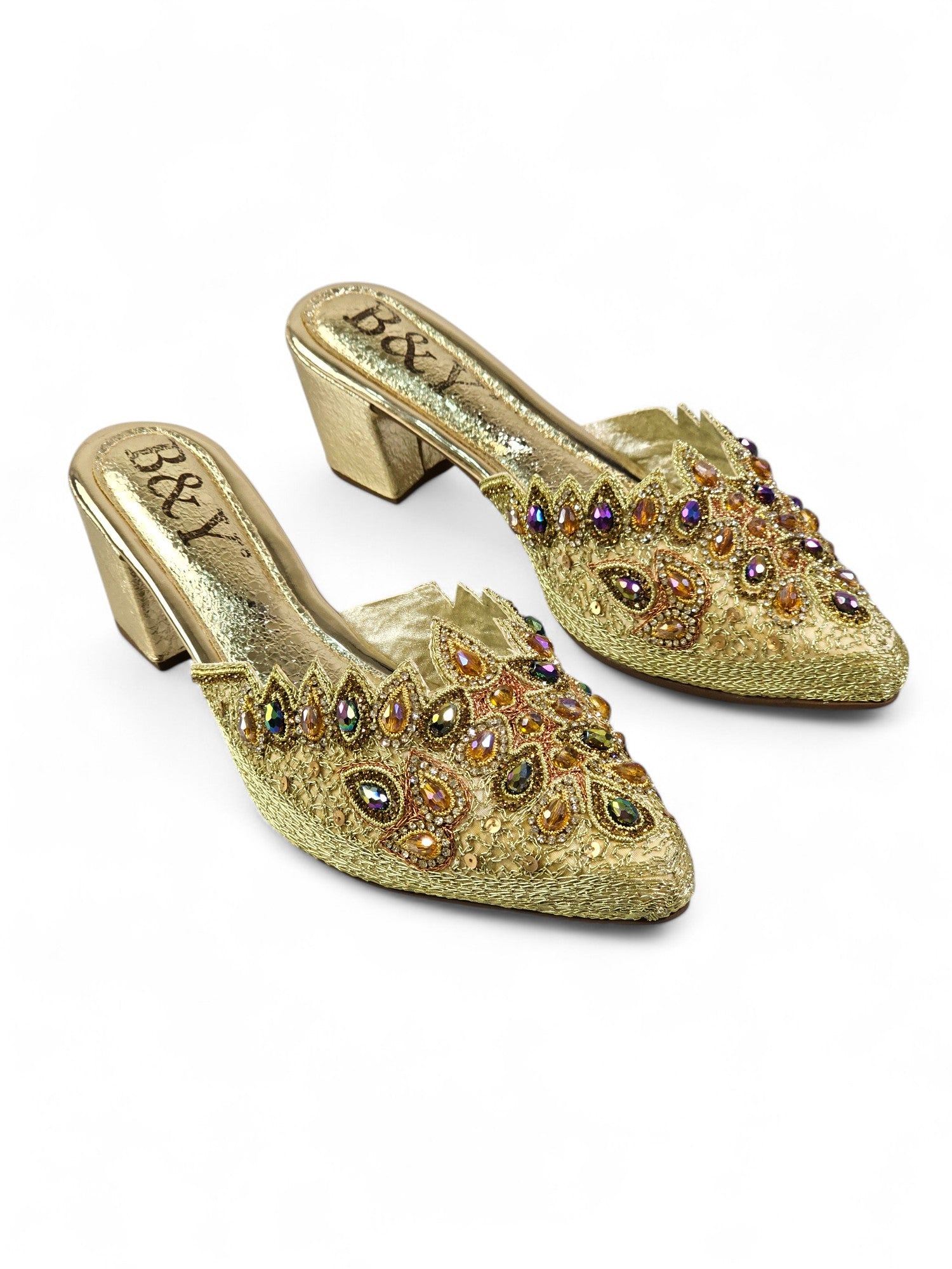 Mule 9419 Dourado Salto Médio