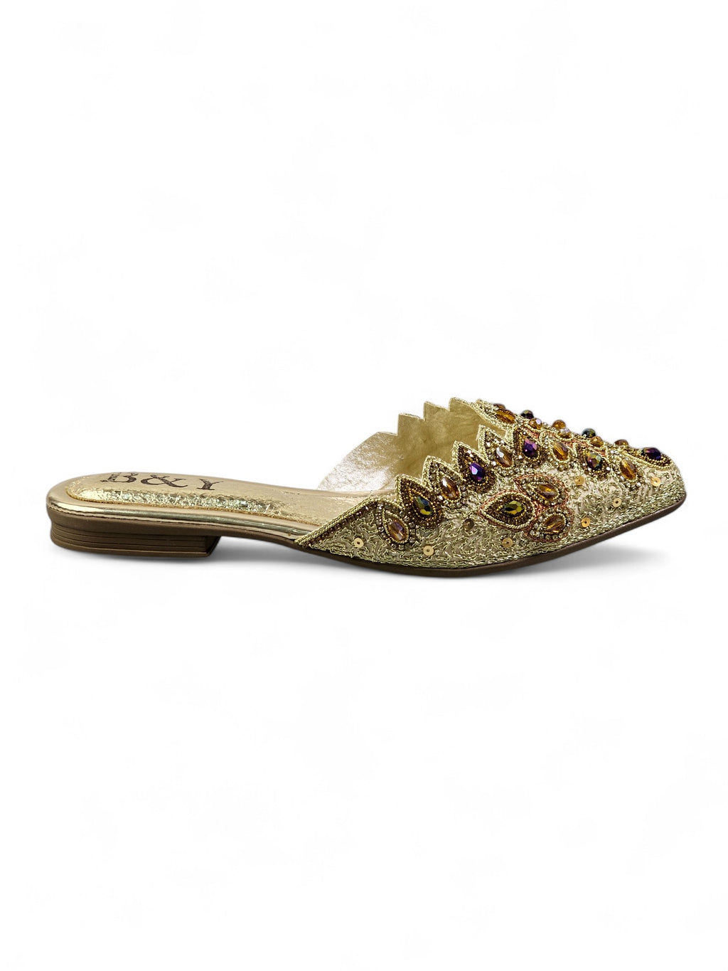 Mule 9419 Dourado Sem Salto
