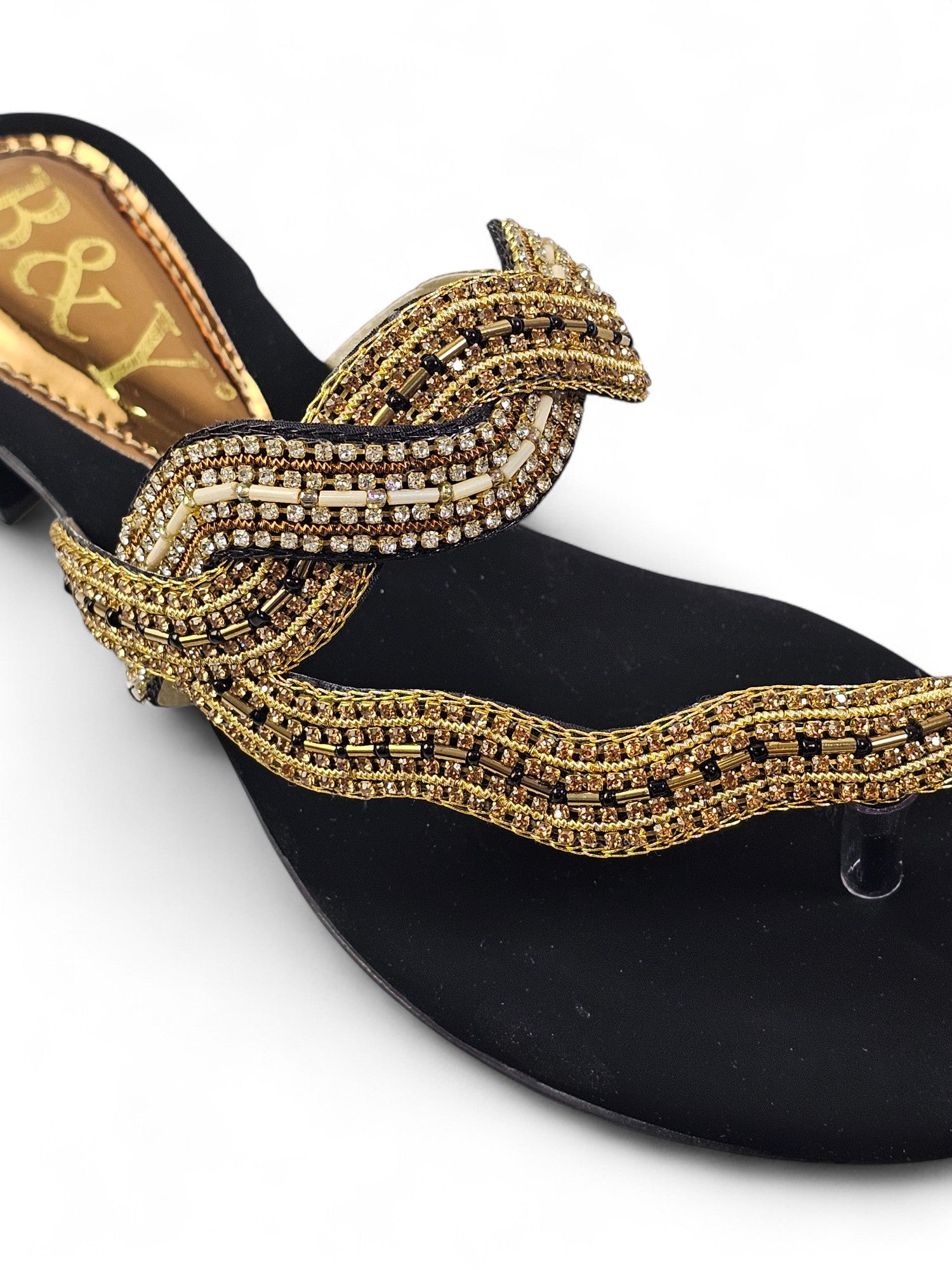 Tamanco 9617 Preto Salto Bloco