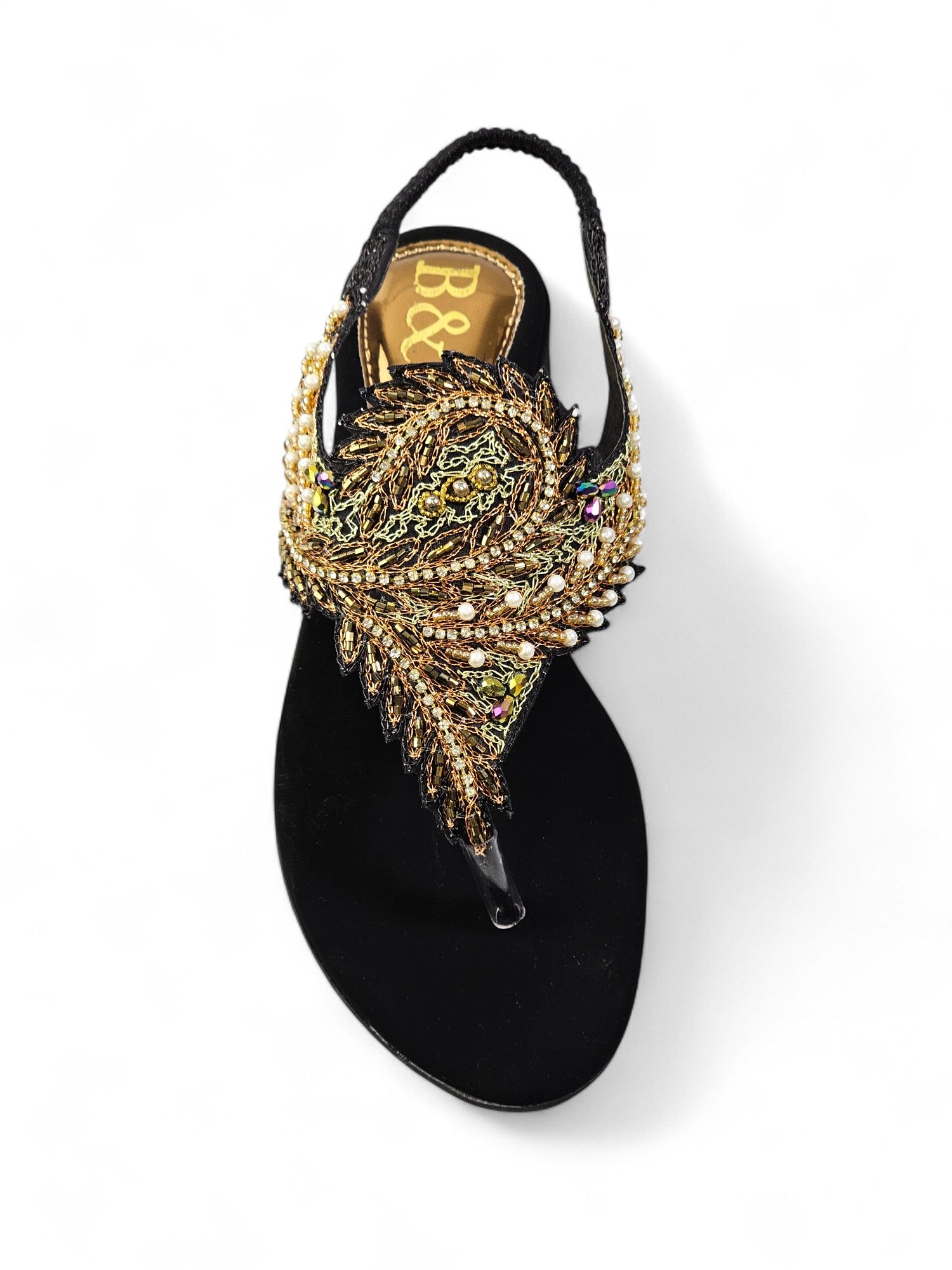 Sandália 9767 Preto  Com Salto Bloco