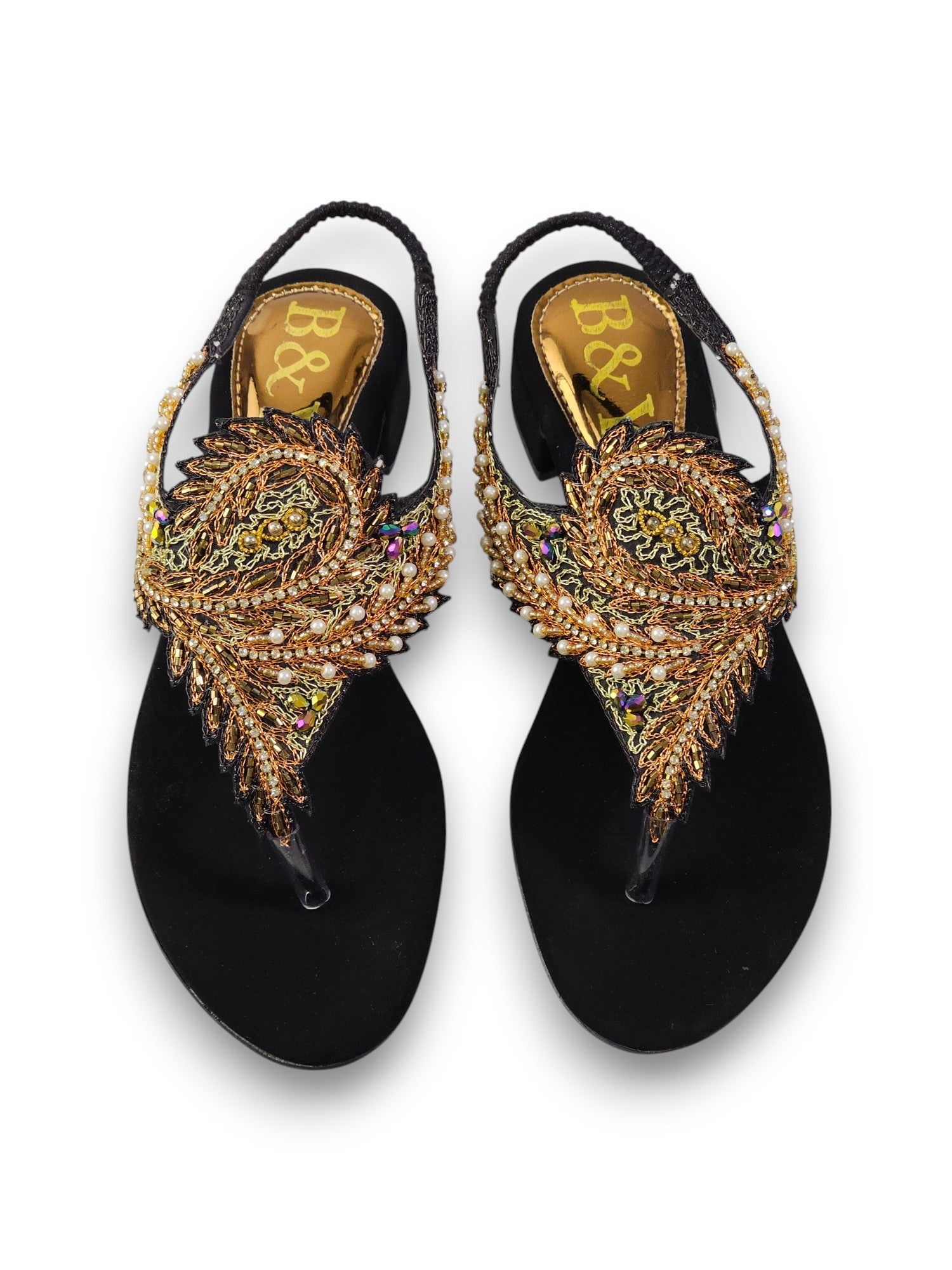 Sandália 9767 Preto  Com Salto Bloco