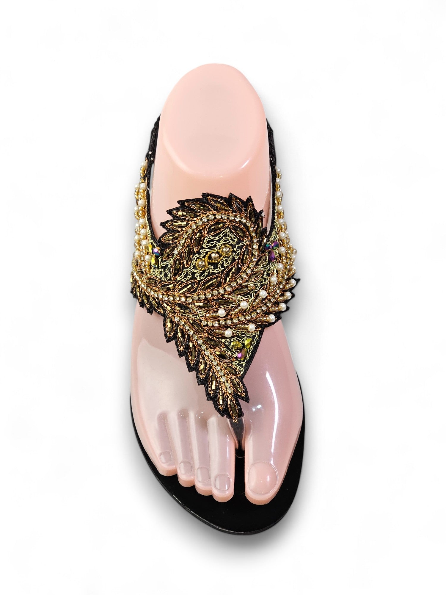 Sandália 9767 Preto  Com Salto Bloco