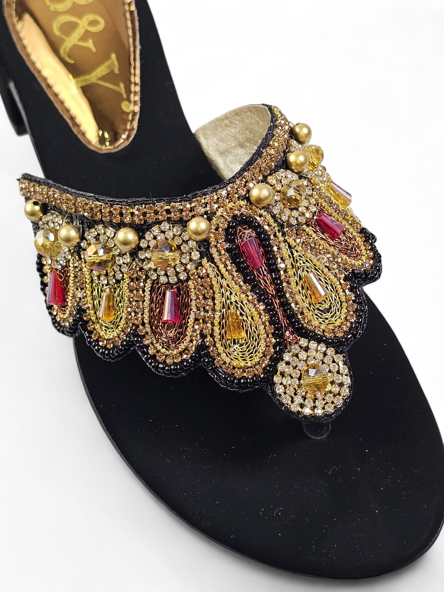 Chinelo 9622 Preto Salto Bloco