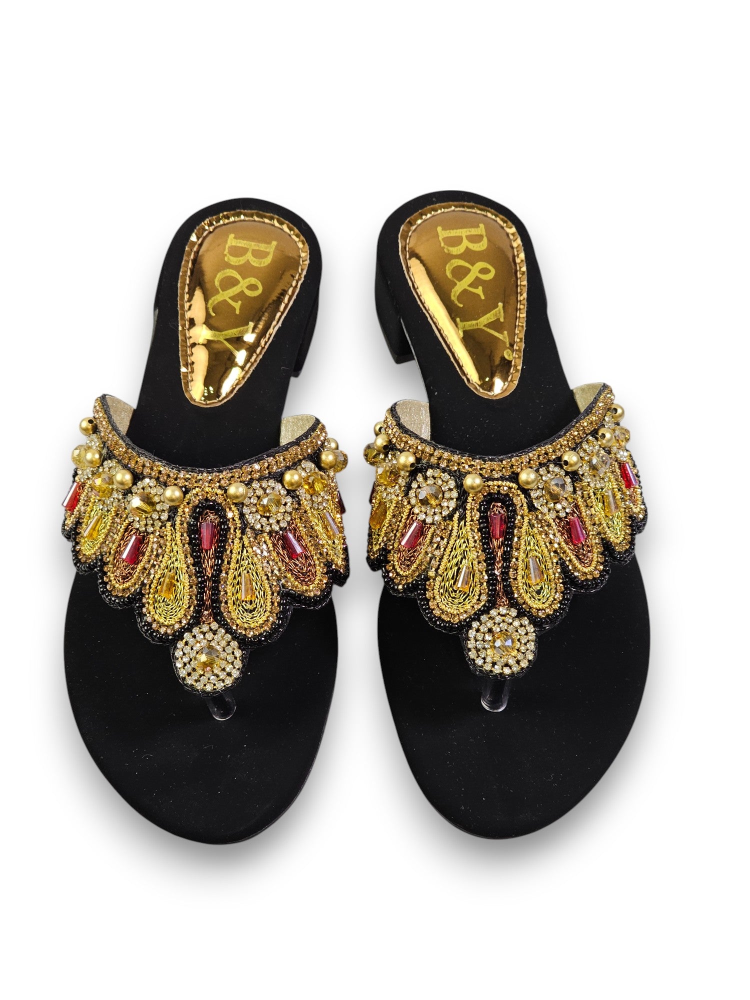 Chinelo 9622 Preto Salto Bloco