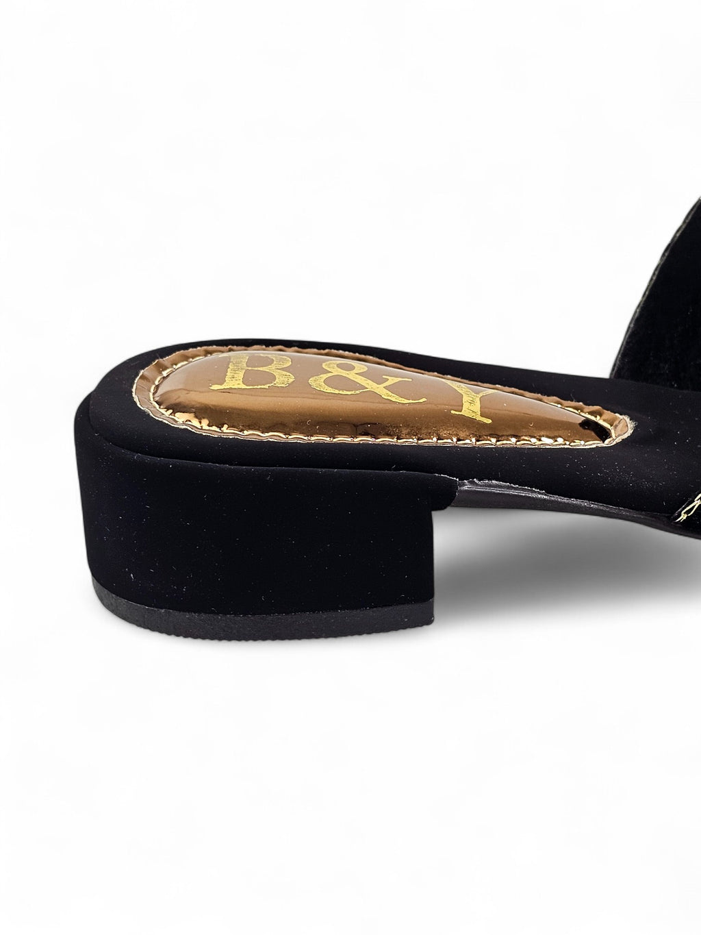 Chinelo 9763 Preto Salto Bloco