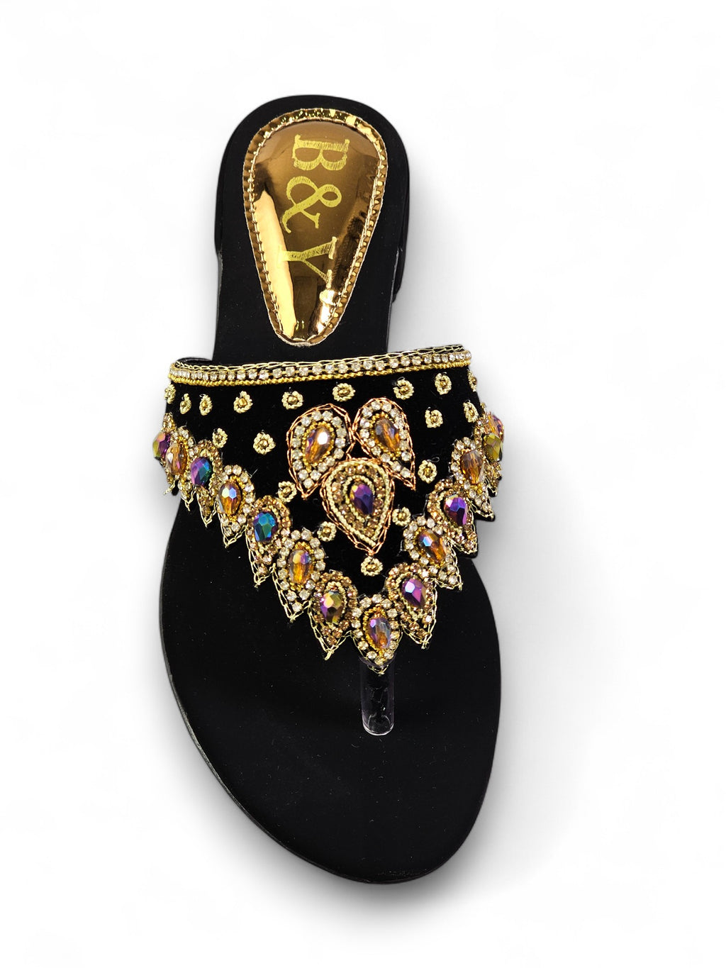 Chinelo 9763 Preto Salto Bloco