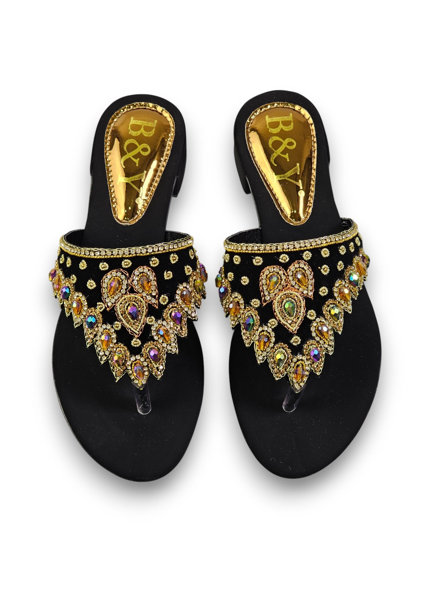 Chinelo 9763 Preto Salto Bloco