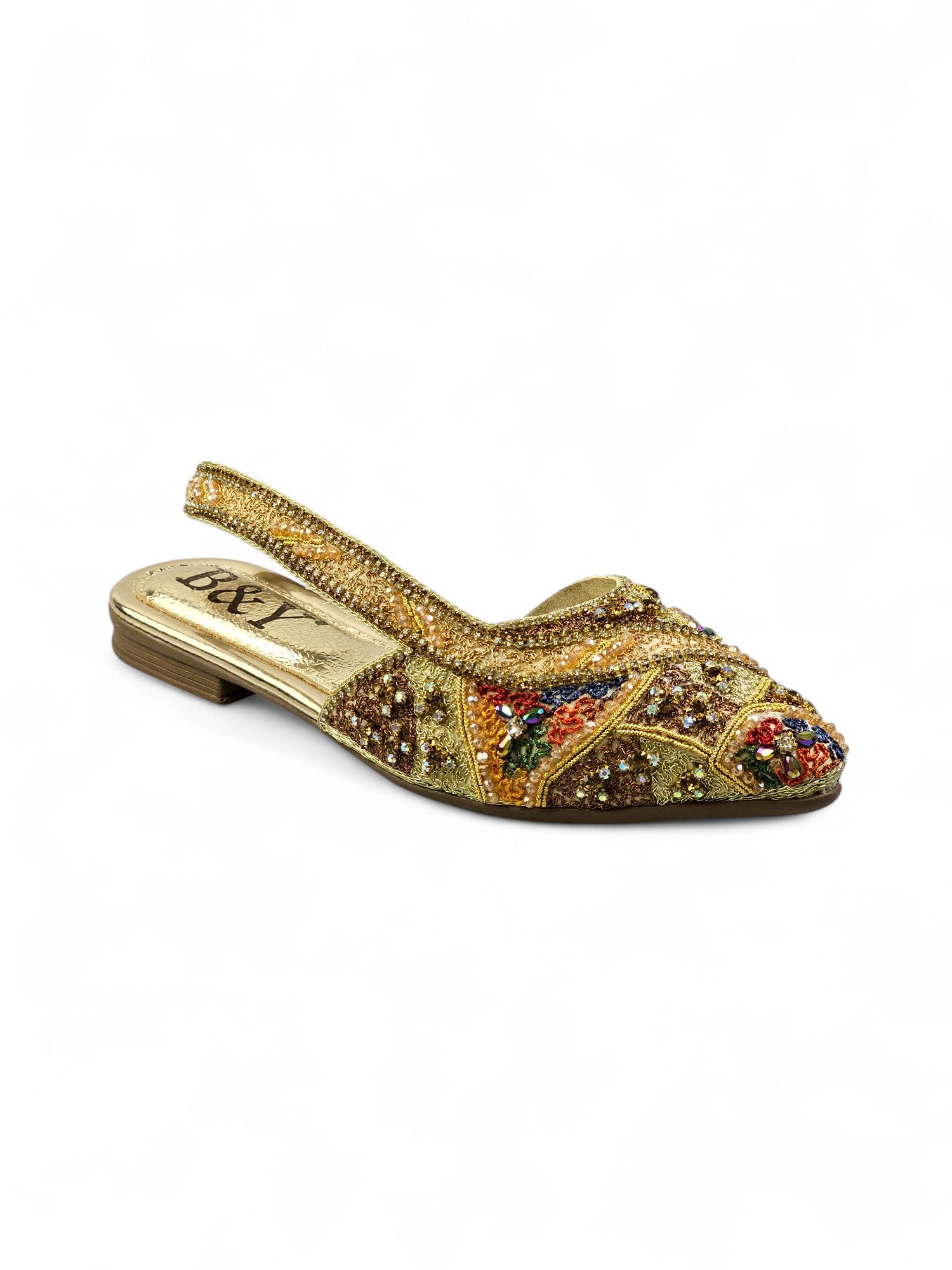 Mule 9484 Dourado Sem Salto