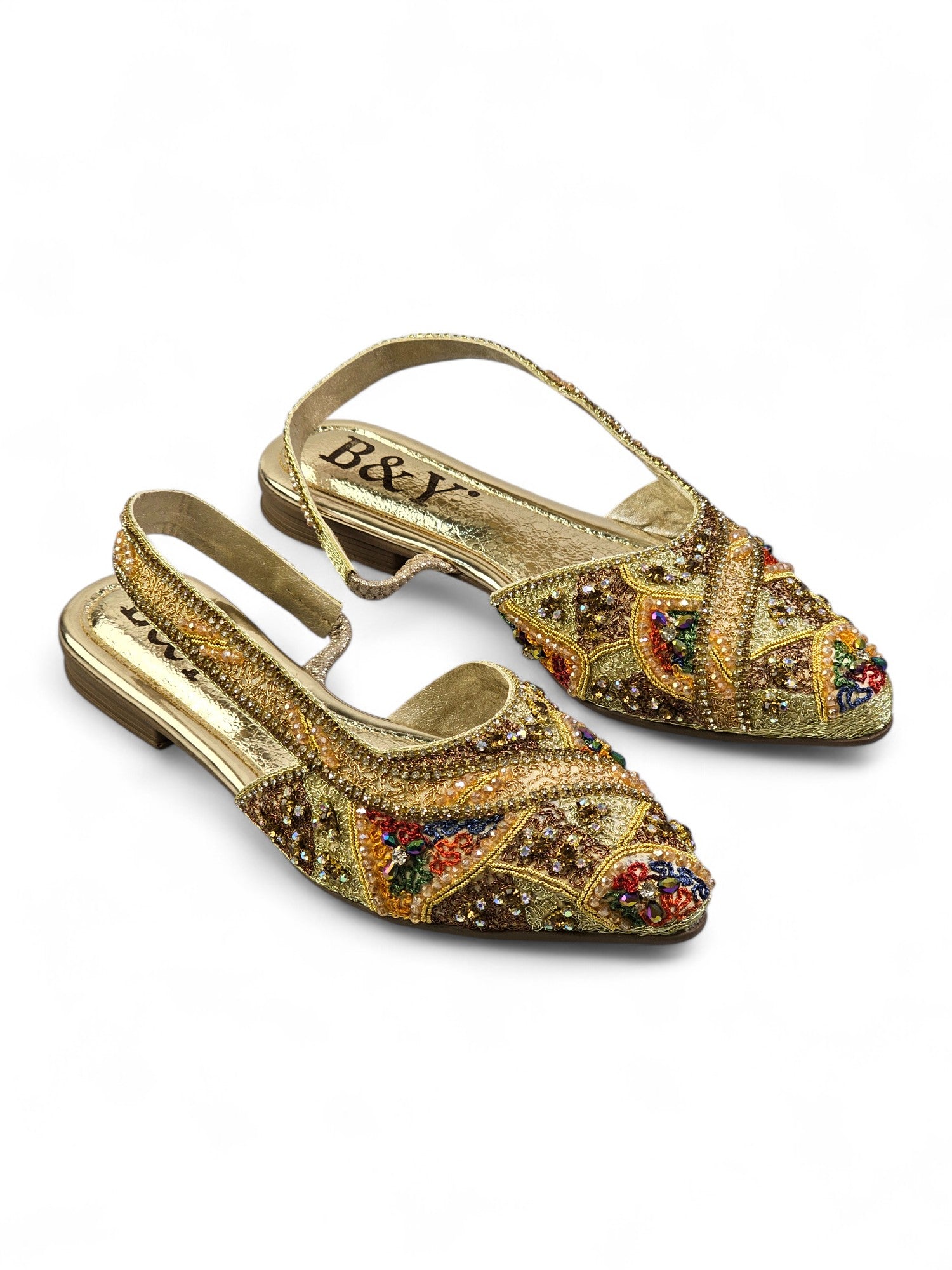 Mule 9484 Dourado Sem Salto