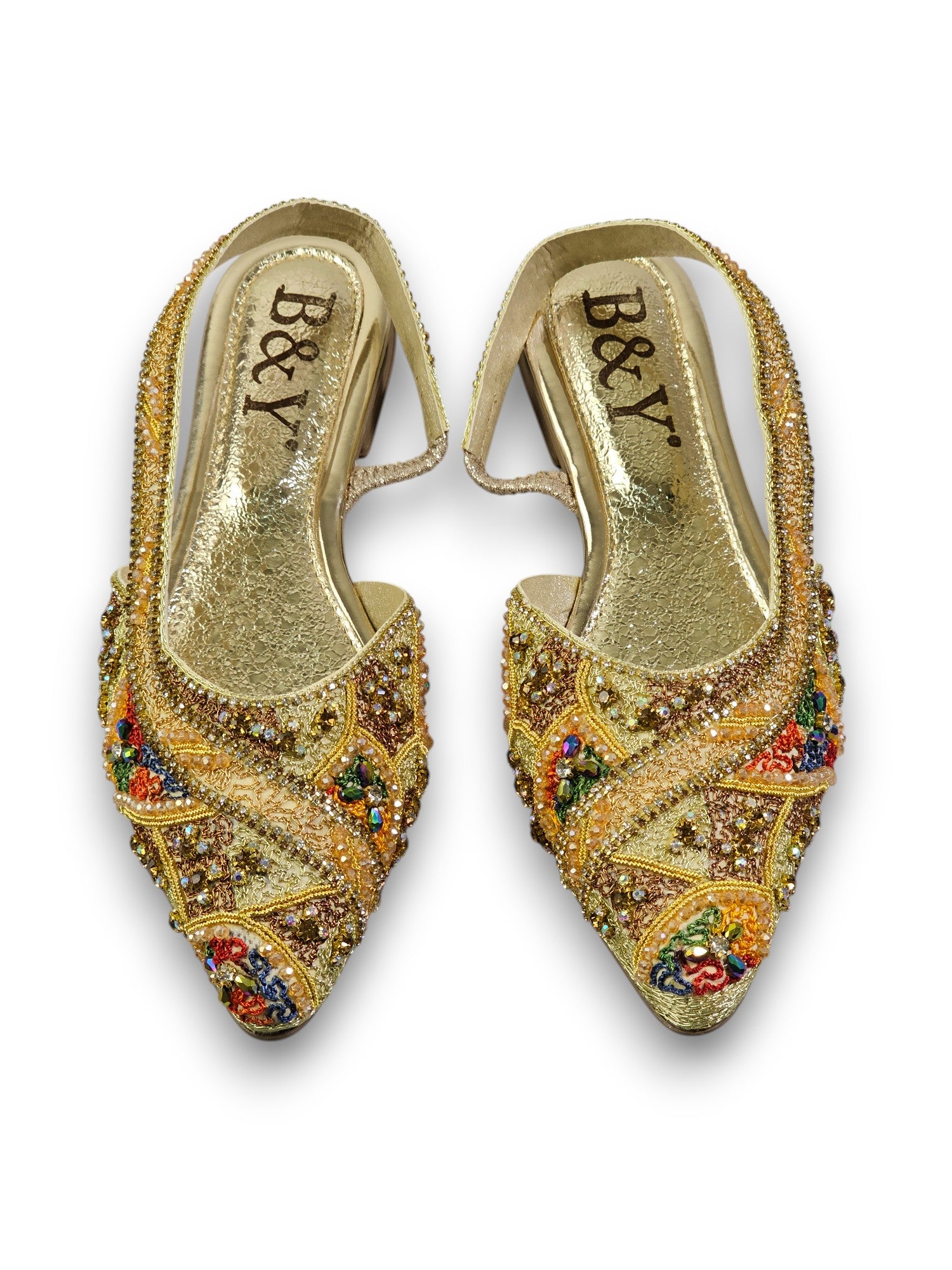 Mule 9484 Dourado Sem Salto