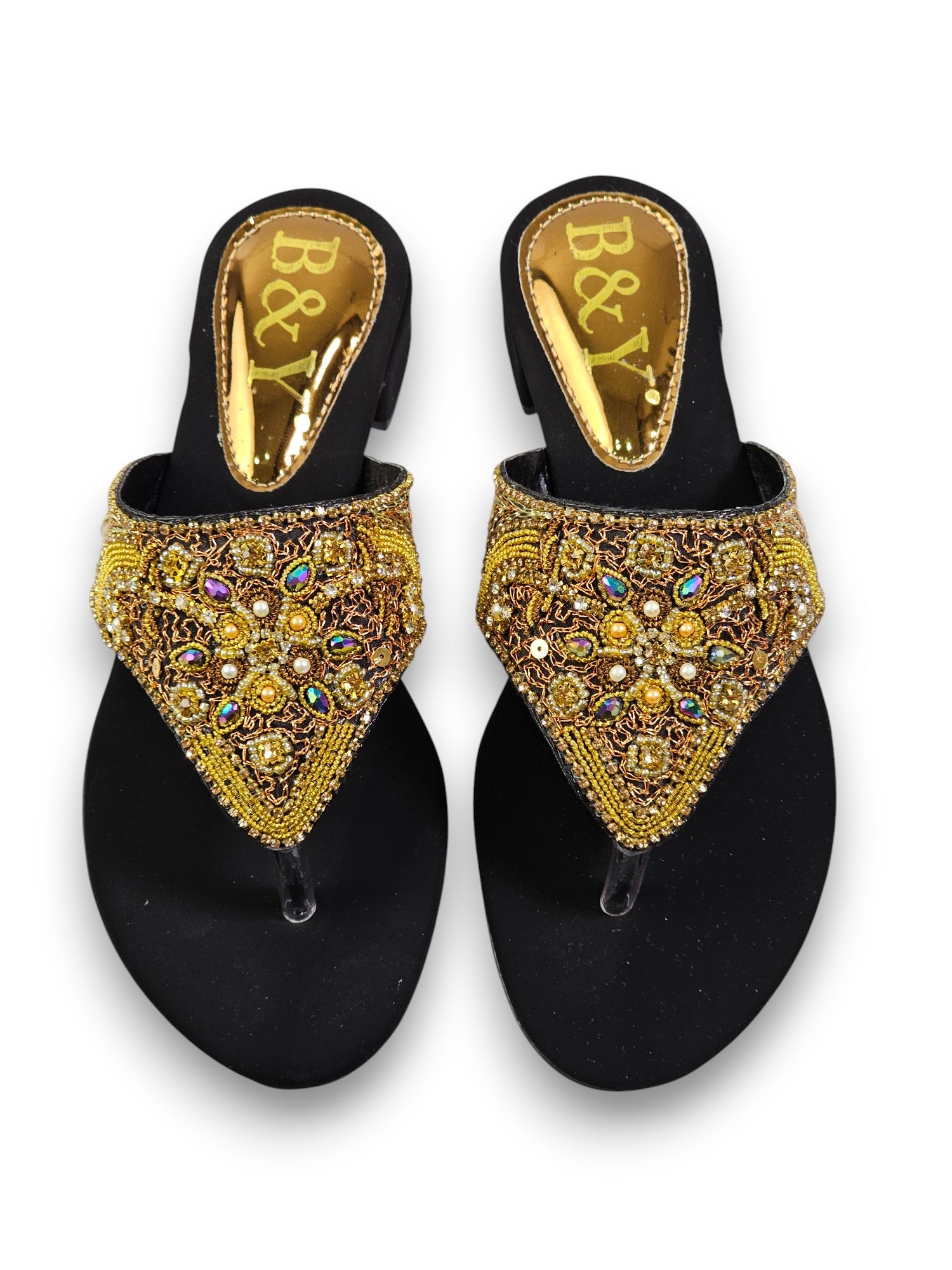 Chinelo 9631 Preto Salto Bloco