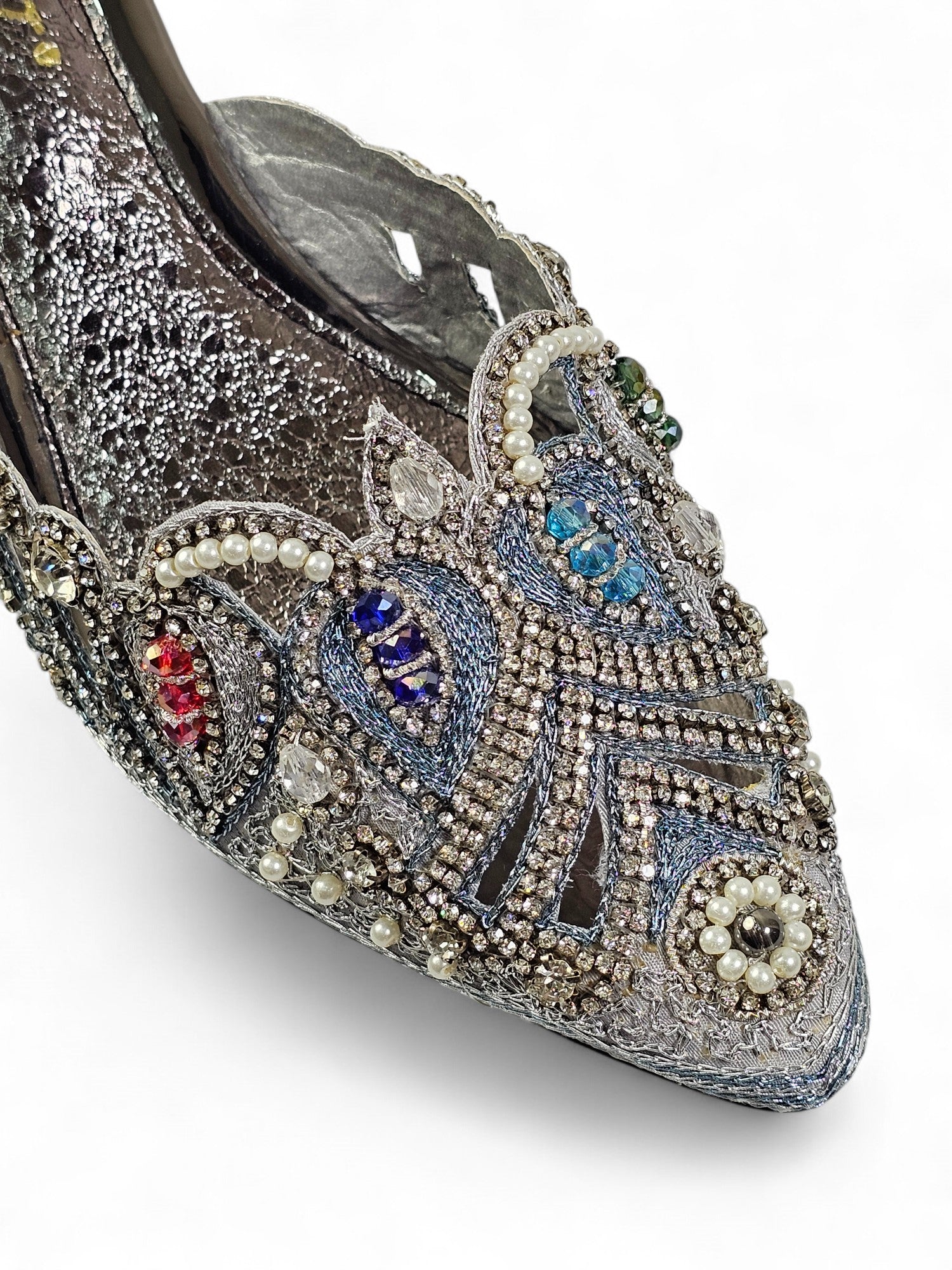 Mule 9518 Prata Salto Médio