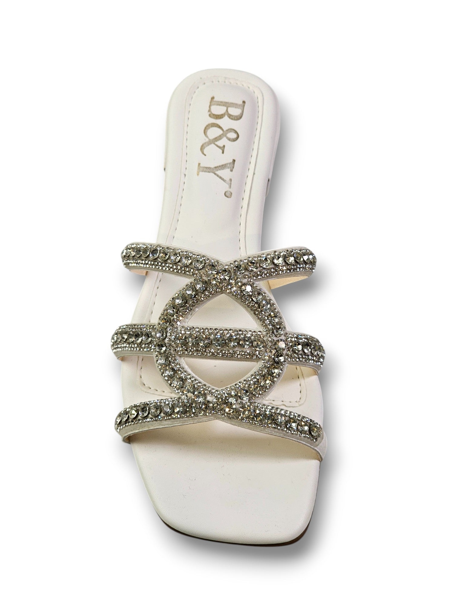 Tamanco 1217 Branco Salto Baixo