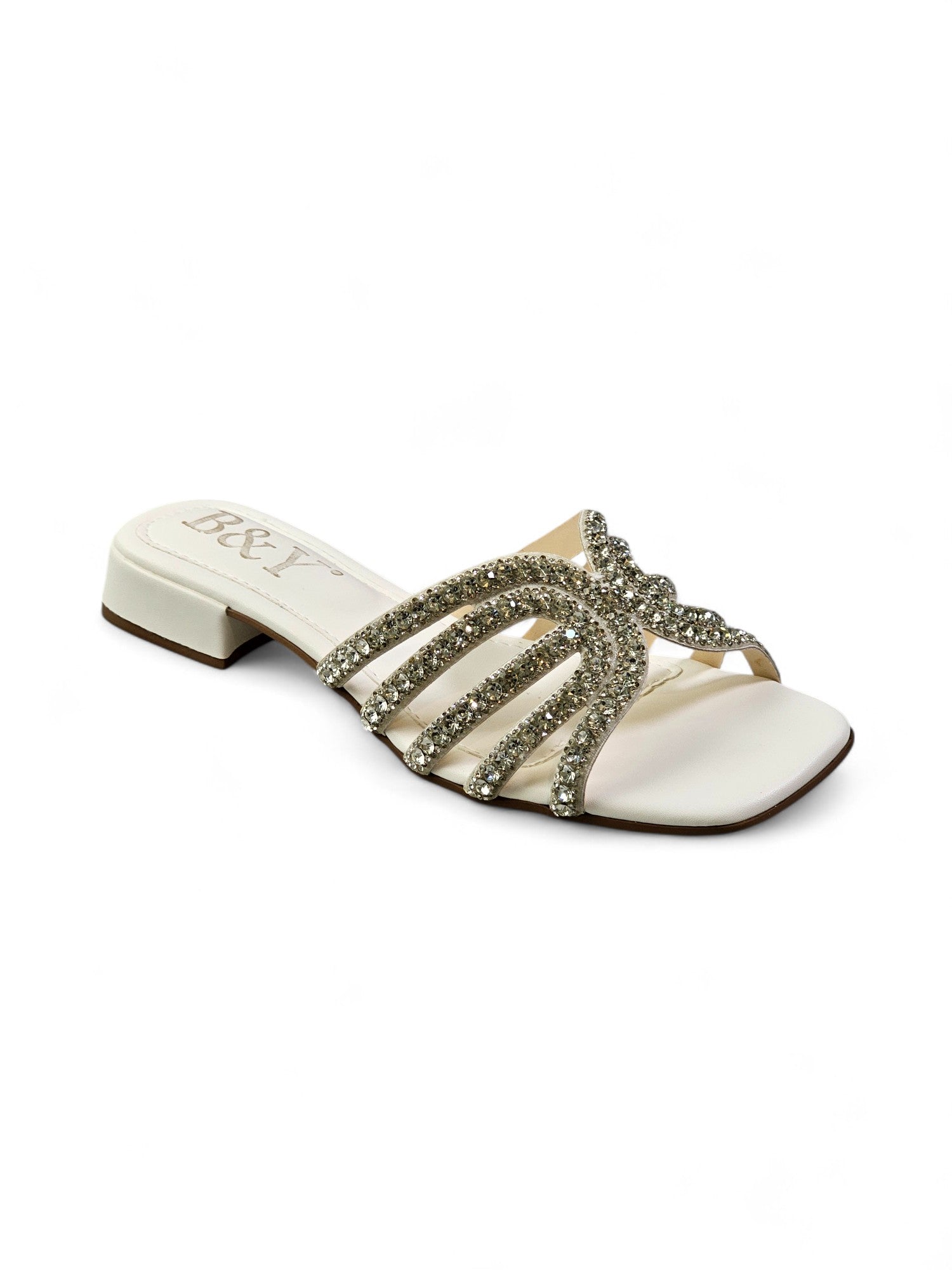 Tamanco 1229 Branco Salto Baixo