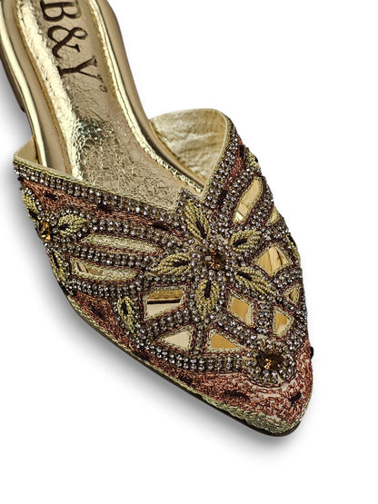 Mule 9203 Dourado Sem Salto