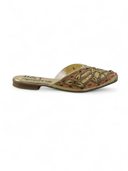 Mule 9203 Dourado Sem Salto