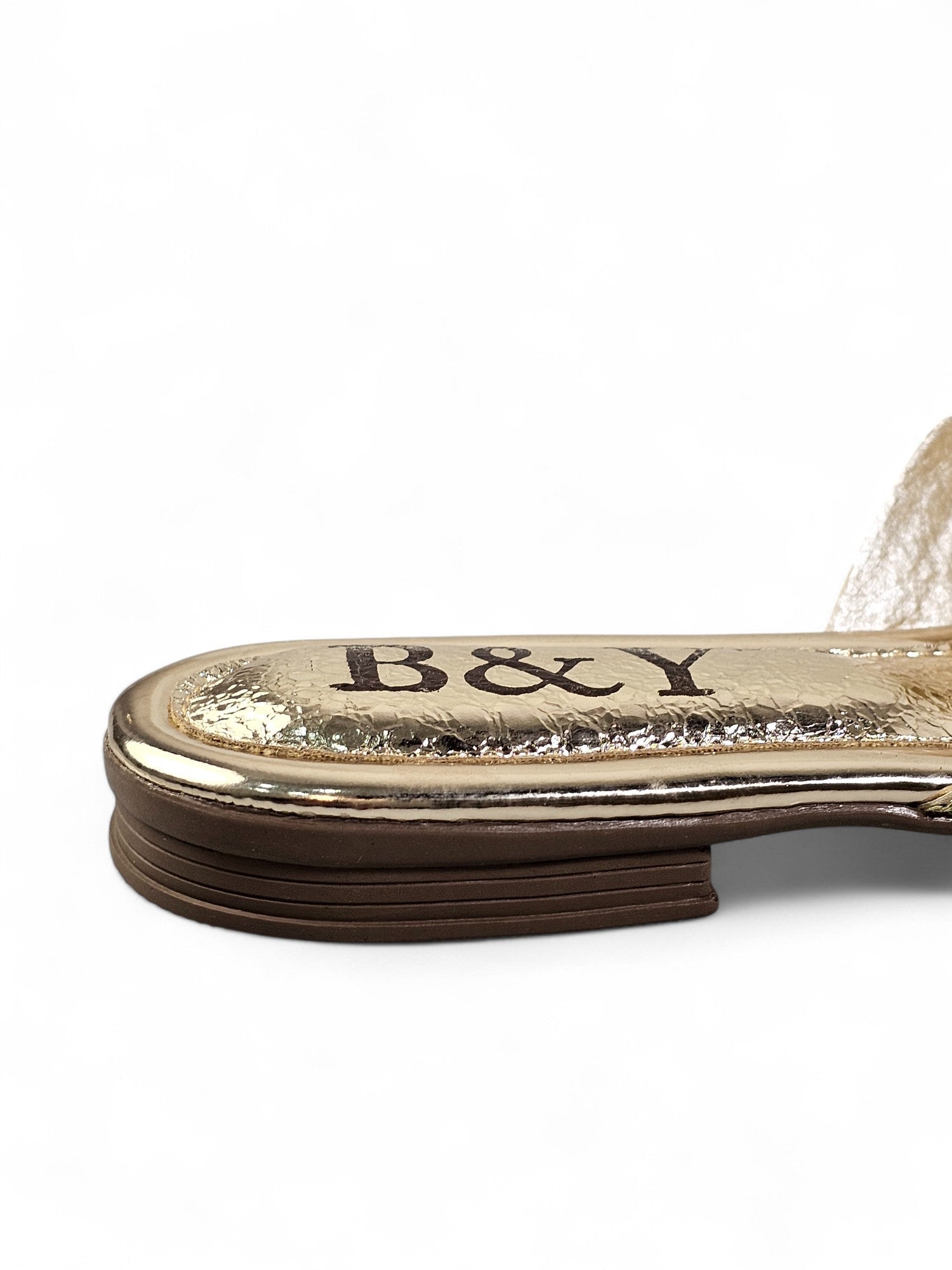 Mule 9203 Dourado Sem Salto