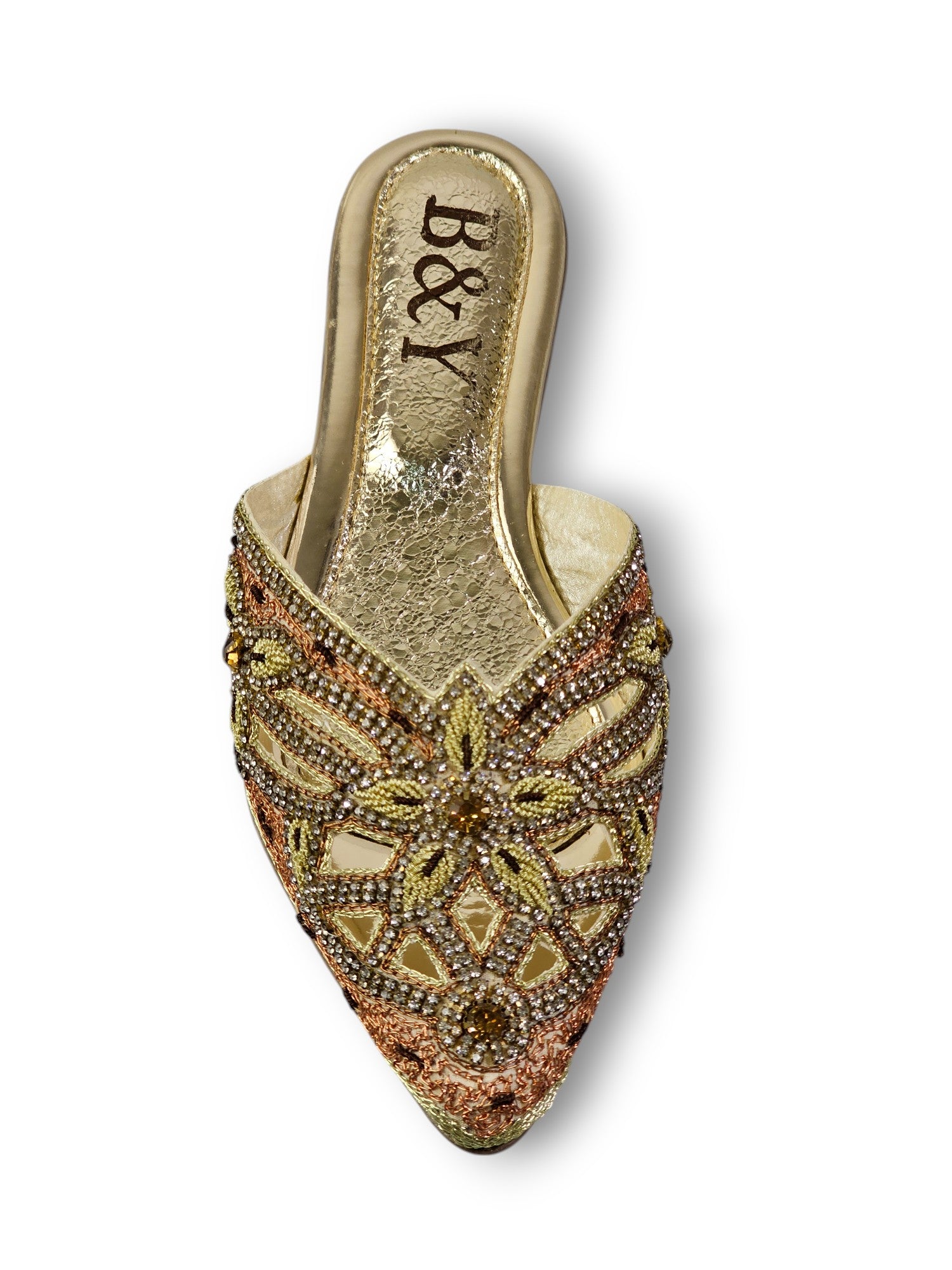 Mule 9203 Dourado Sem Salto