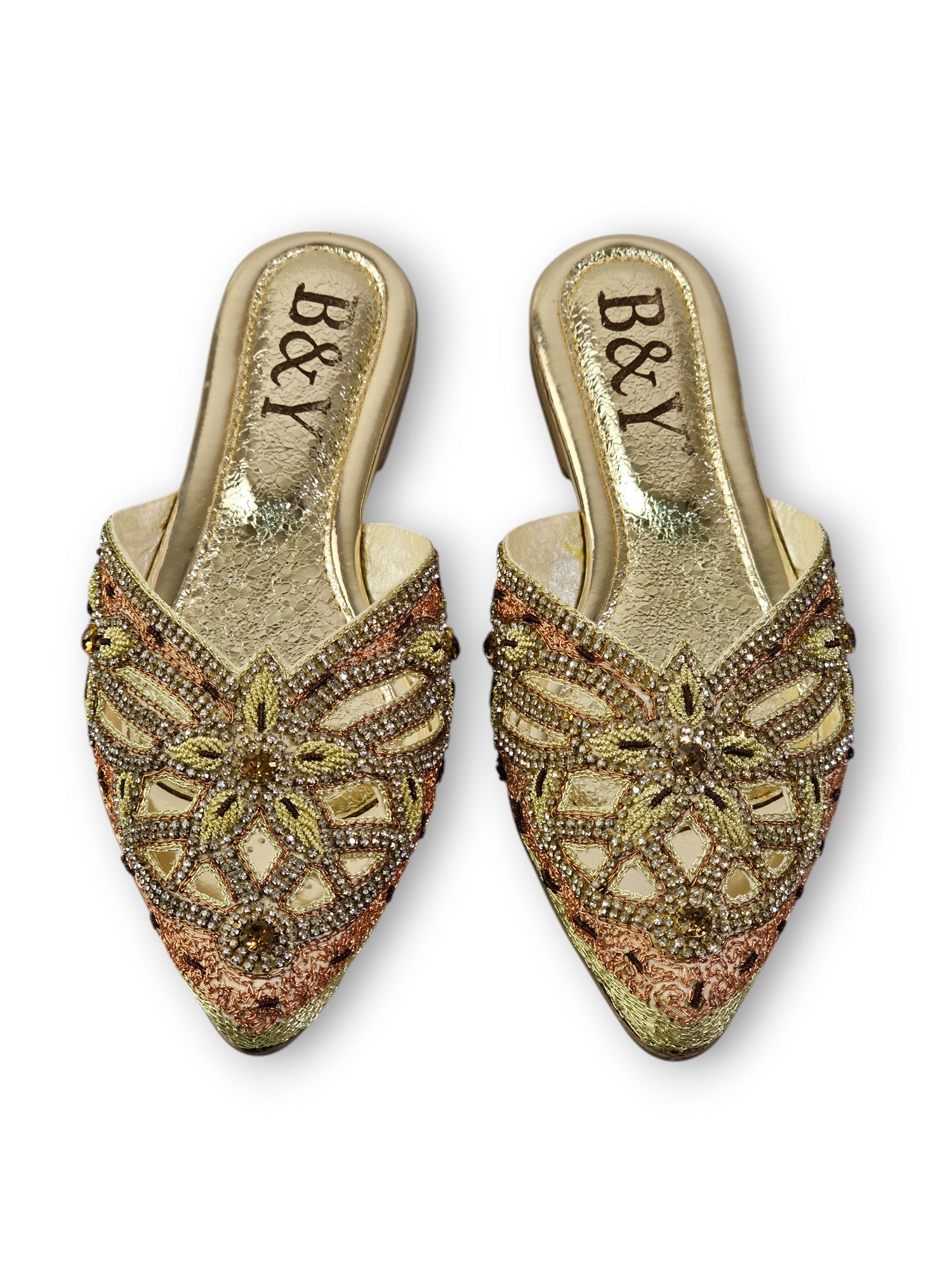 Mule 9203 Dourado Sem Salto