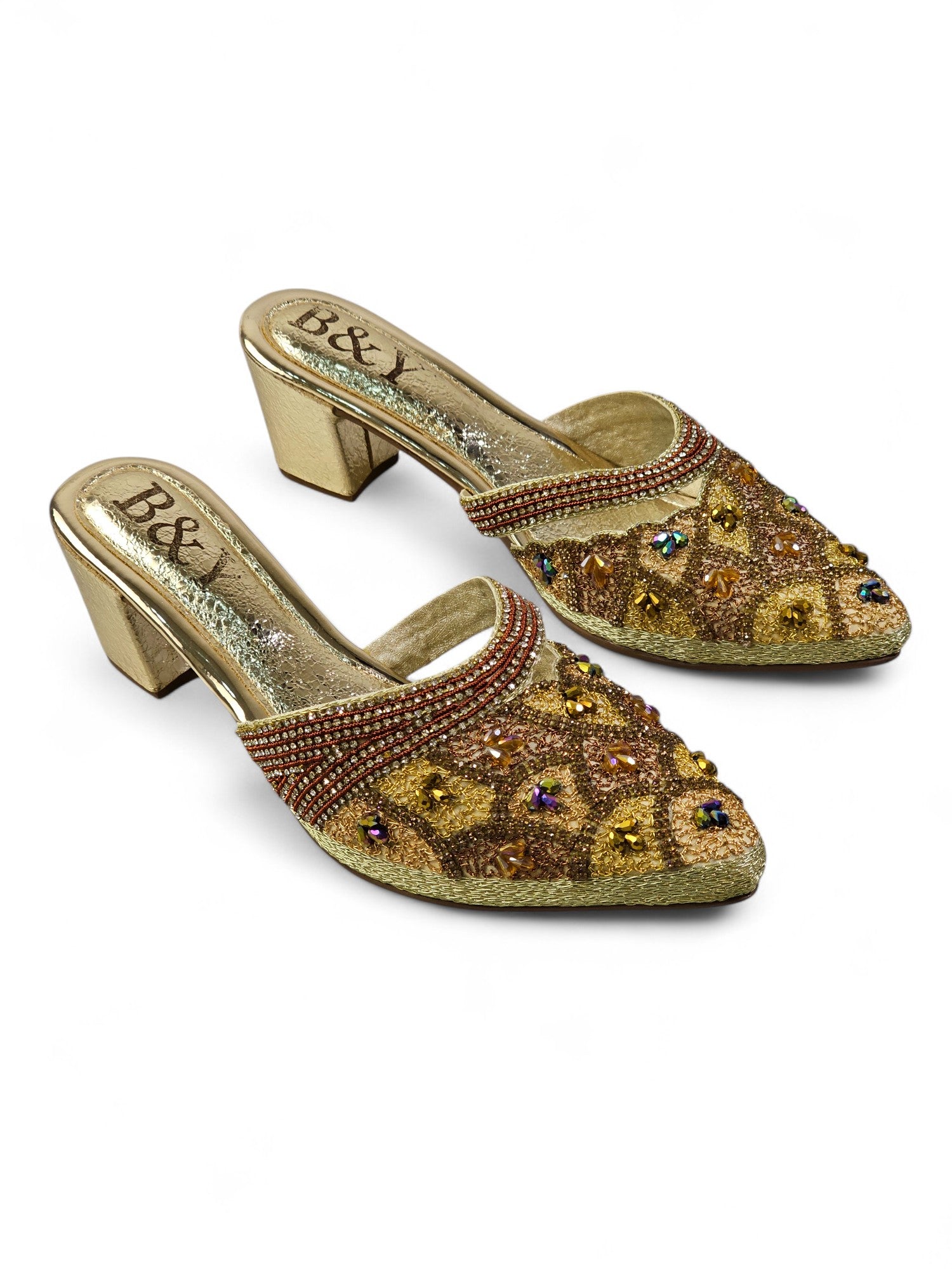 Mule 9505 Dourado Salto Médio